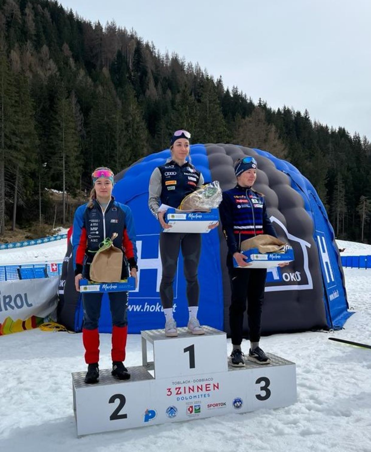 Gina del Rio, segona a l'Sprint de Dobbiaco de la Copa d'Europa FESA Cup FOTO FAE