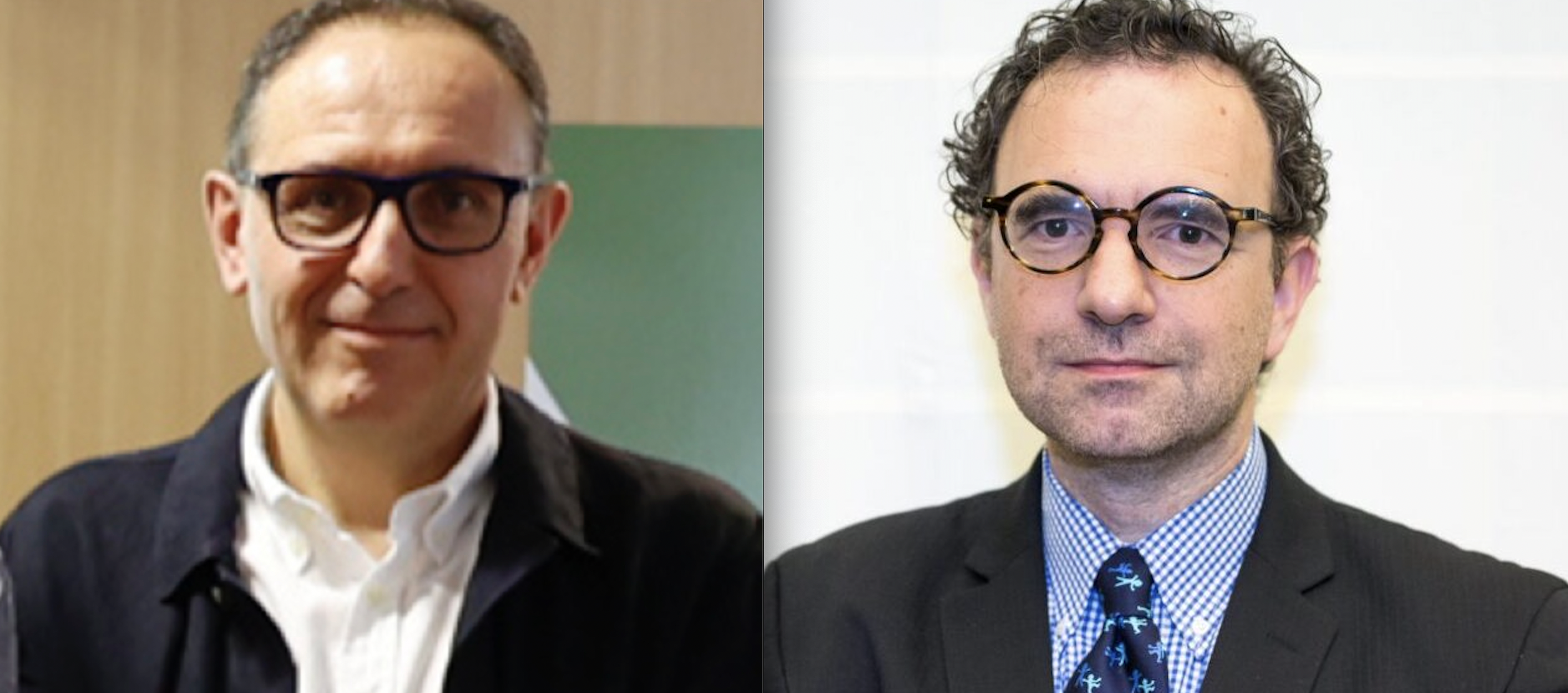 Josep Fortó Areny (esquerra) i Juli Minoves Triquell. Josep Fortó Areny (esquerra) i Juli Minoves Triquell.