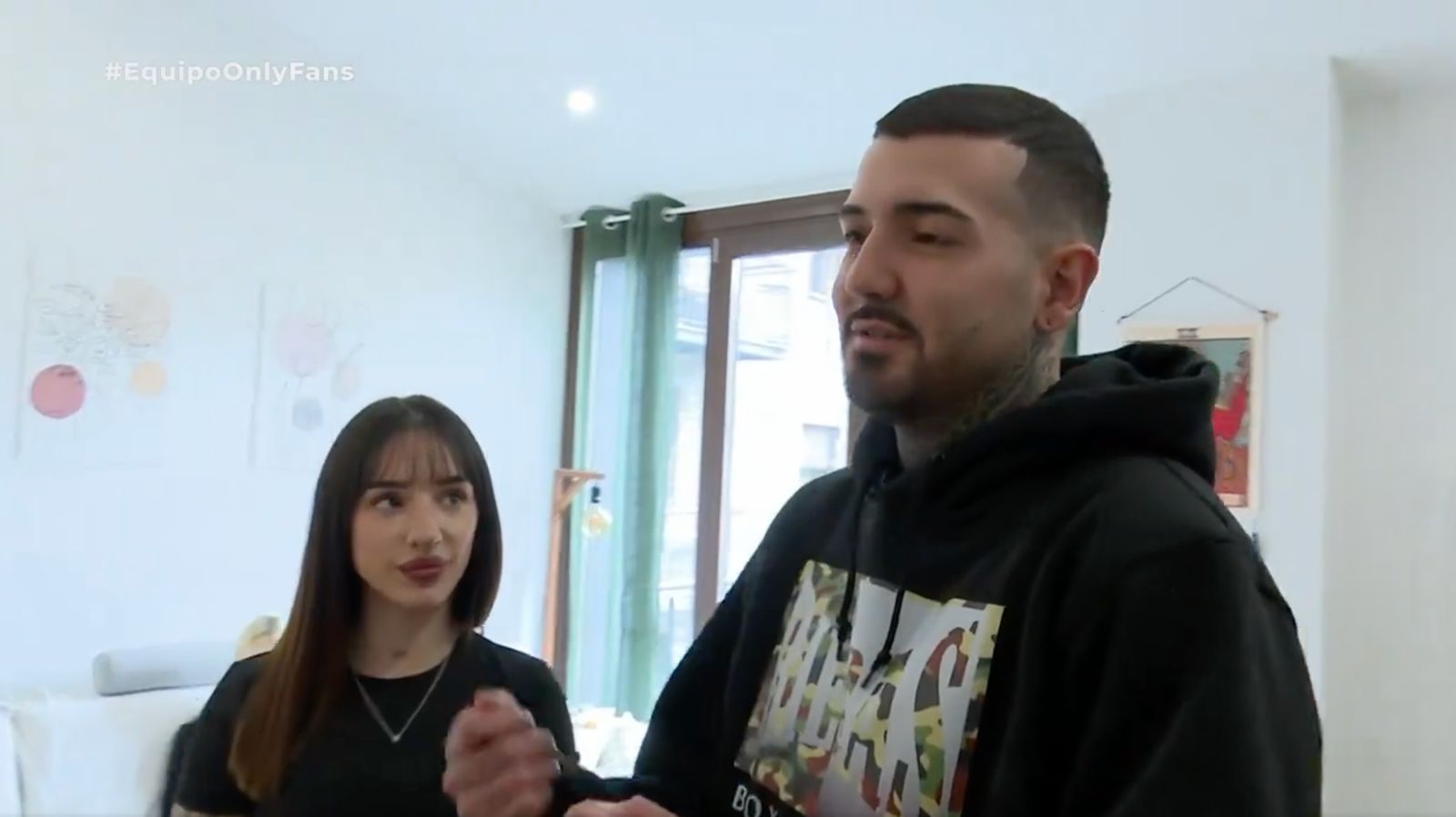 Sergio Fuentes durant el reportatge d''Equip de Información'. Sergio Fuentes durant el reportatge d''Equip de Información'.