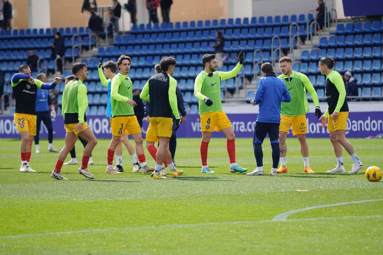 L'Andorra necessitarà el suport de l'afició en el partit contra l'Amorebieta que es disputa a l'Estadi Nacional.