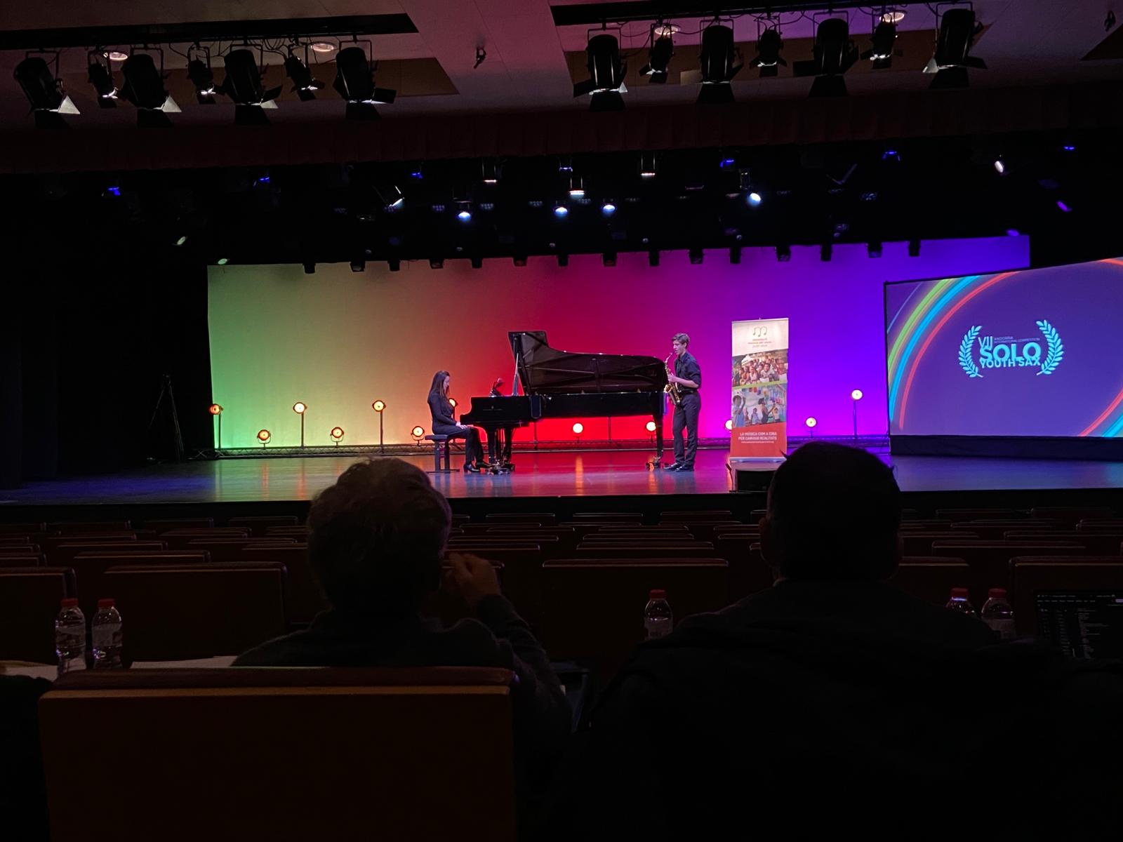 Assajos de la categoria D Youth Andorra Sax Fest. Assajos de la categoria D Youth Andorra Sax Fest.