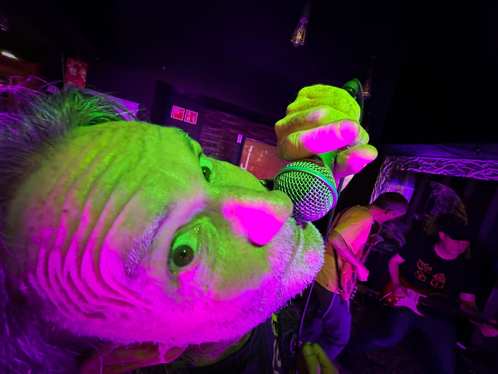 Els Old School en escena. Els Old School en escena.