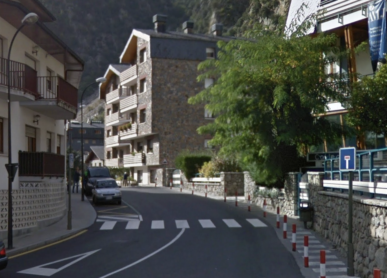 Inici del carrer Roureda Tapada. Inici del carrer Roureda Tapada.