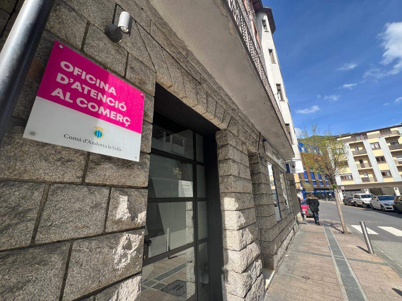 L'oficina on es vol traslladar l'espai ciutadà.