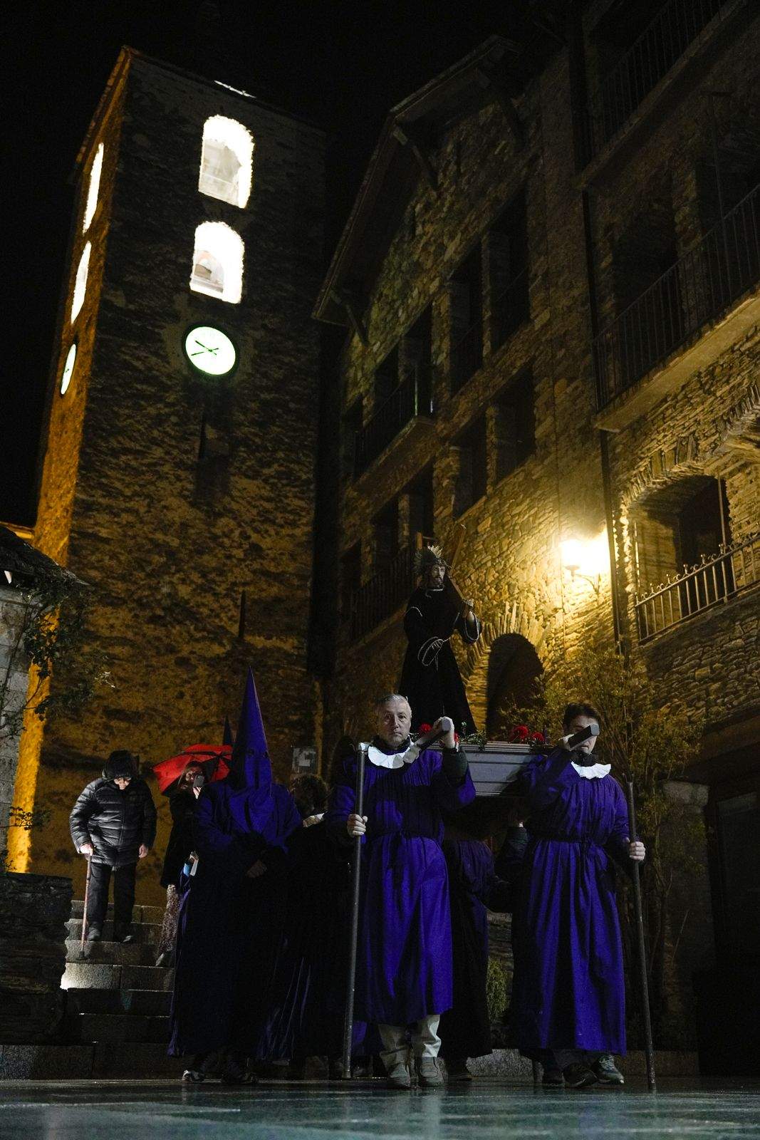 Processó del silenci el Divendres Sant.