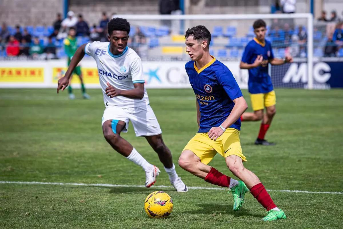 La final entre l'FC Andorra i l'Olympique de Marsella ha estat molt disputada. La portaveu del Sindicat, Rebeca Bonache.