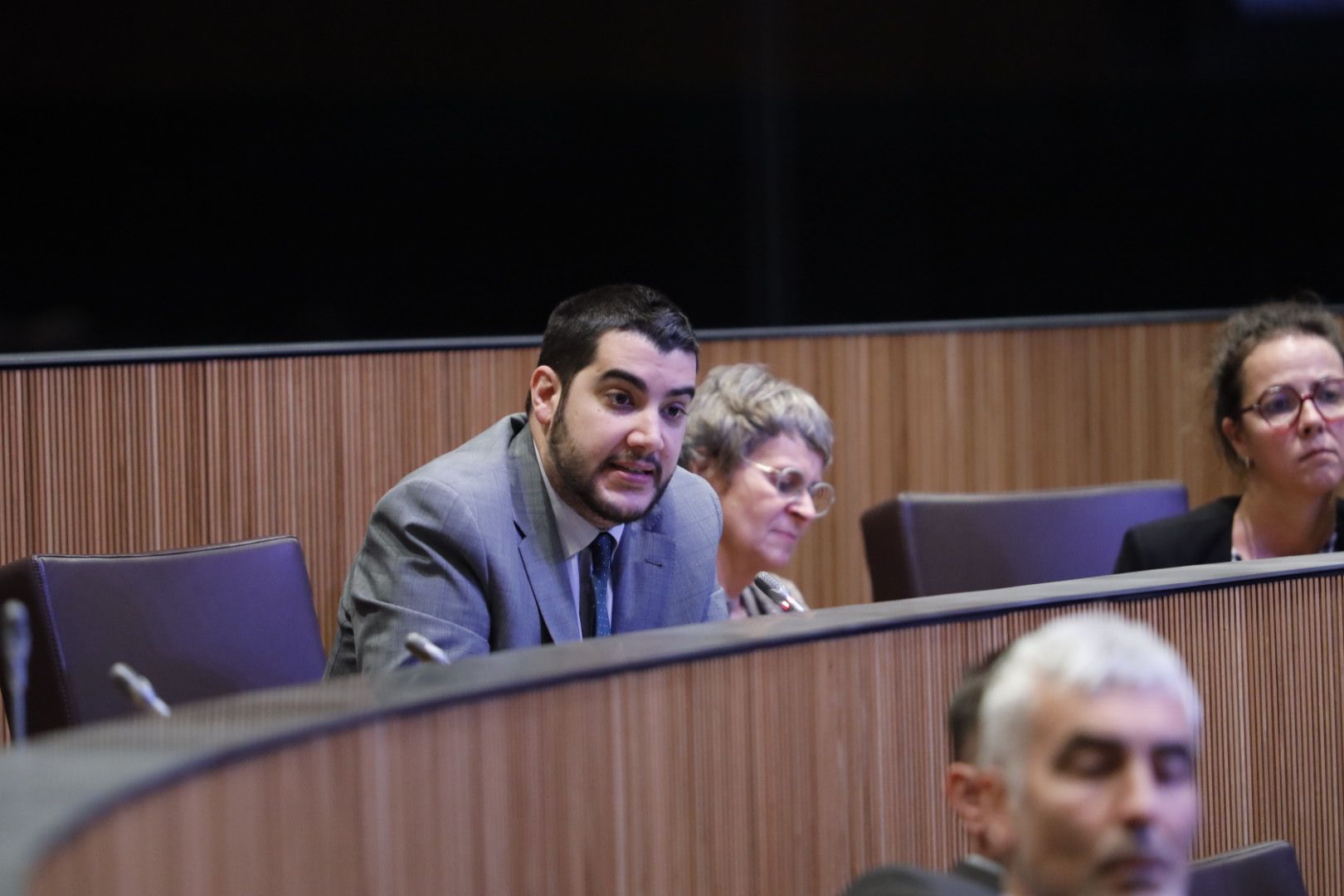 El conseller general Pere Baró.