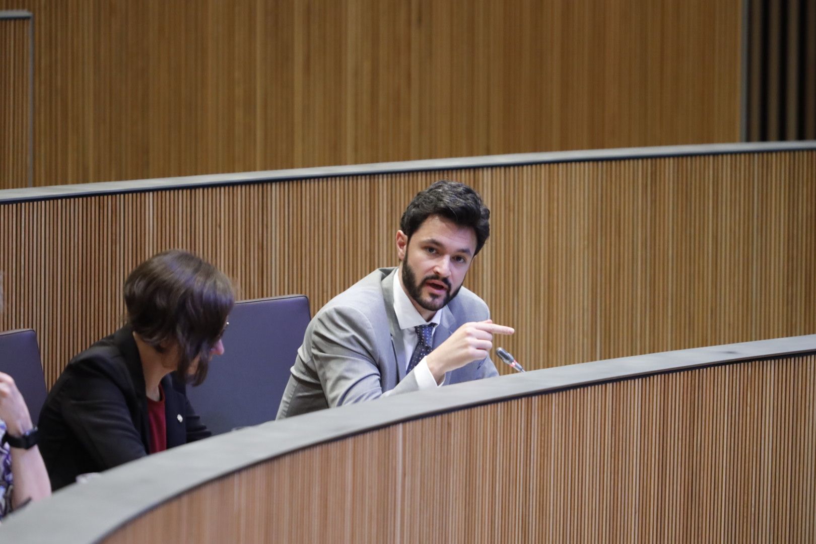 El president del grup parlamentari de Concòrdia, Cerni Escalé.