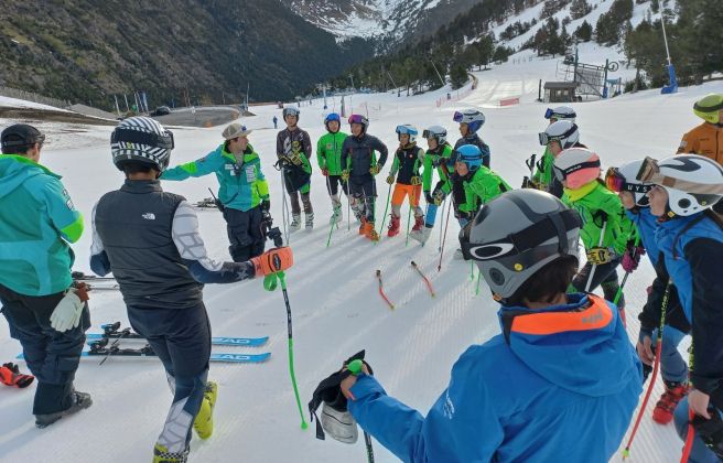 Verdú i el seu staff han estat a sobre dels participants durant tot el matí. 