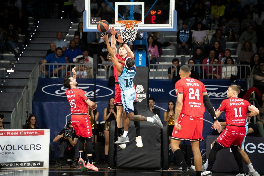 Harding ha recuperat l'encert (20 punts) en el dia més important per al Morabanc Andorra. 