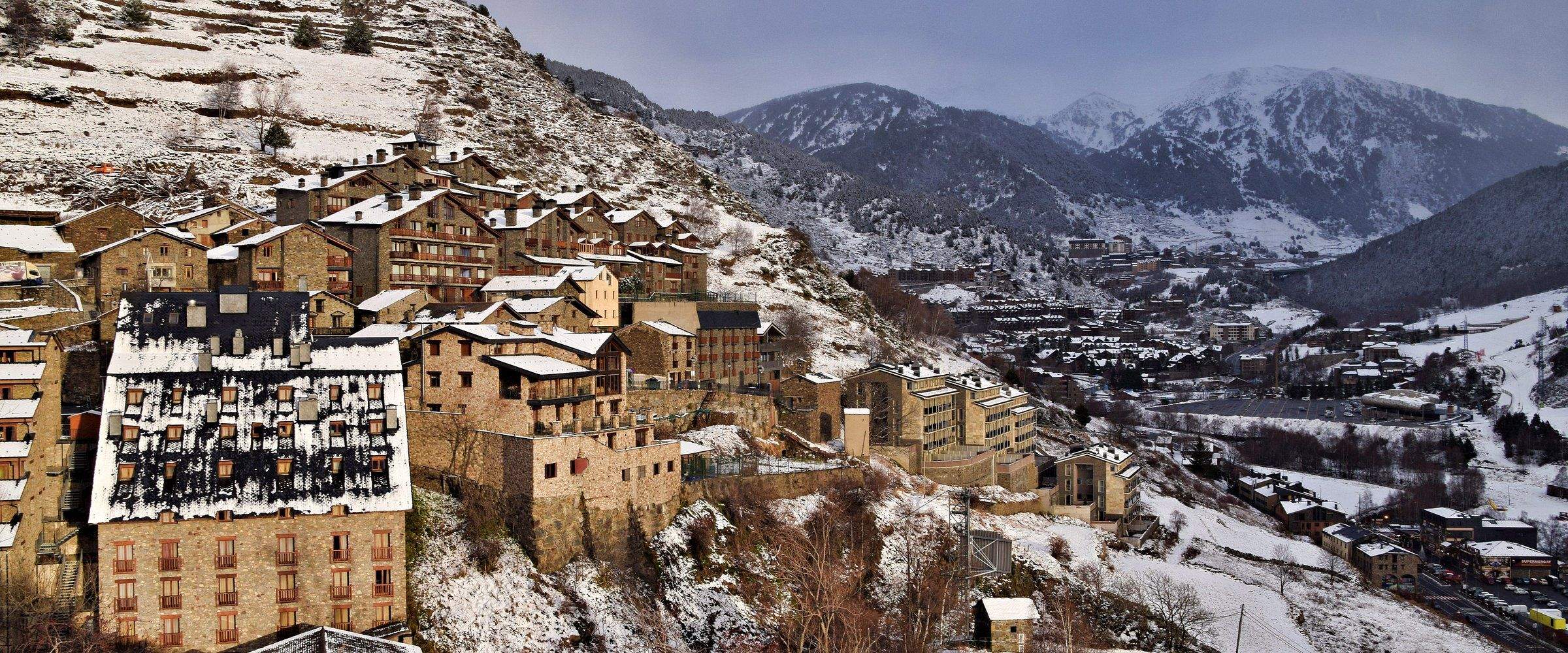 Una vista de Ransol.