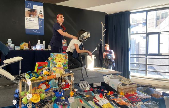 Aquesta vegada, el Vide Dressing ha comptat amb sessió de massatge. Aquesta vegada, el Vide Dressing ha comptat amb sessió de massatge.