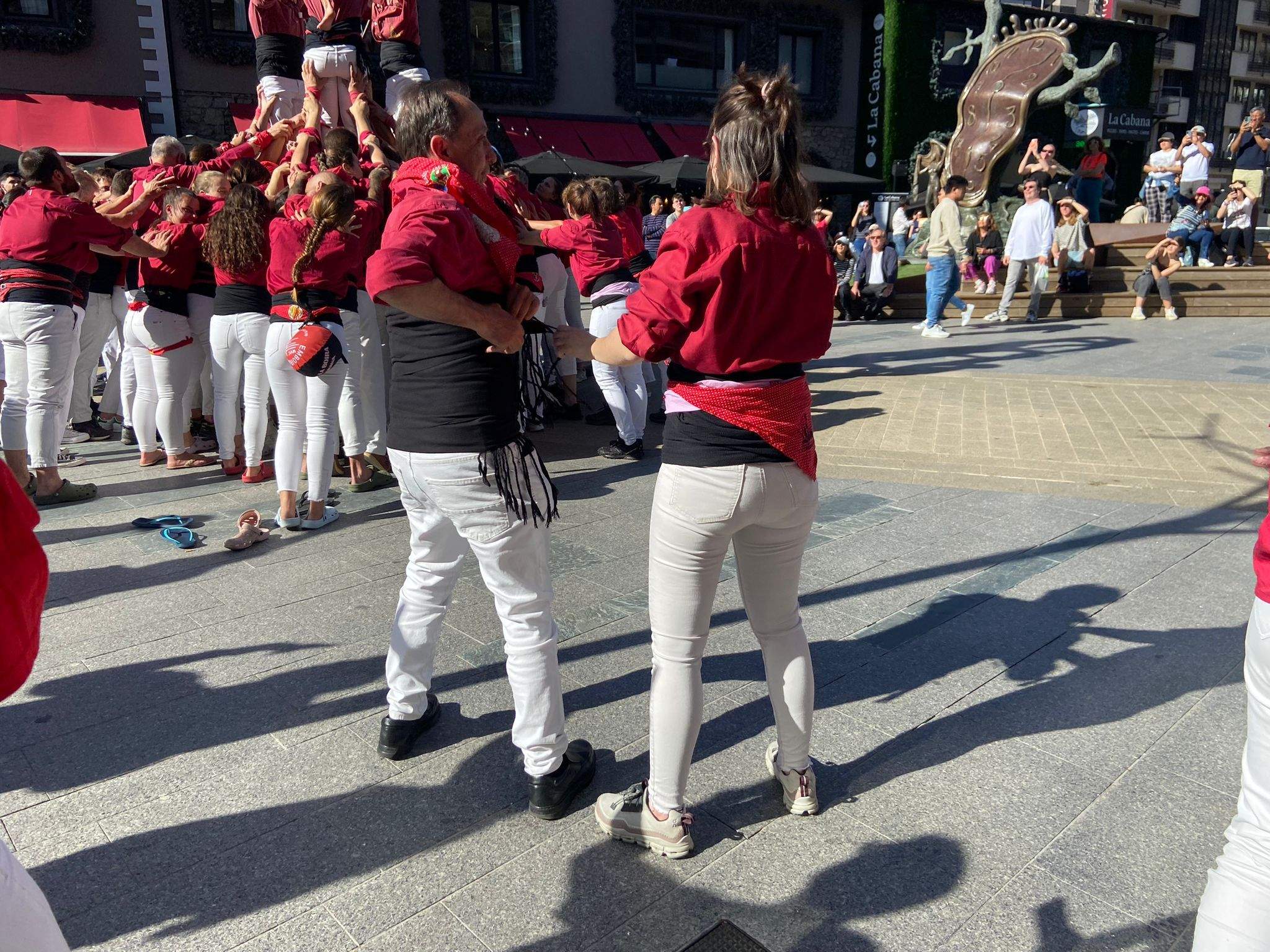 IX Aniversari del Bateig de la Colla Castellera d'Andorra.