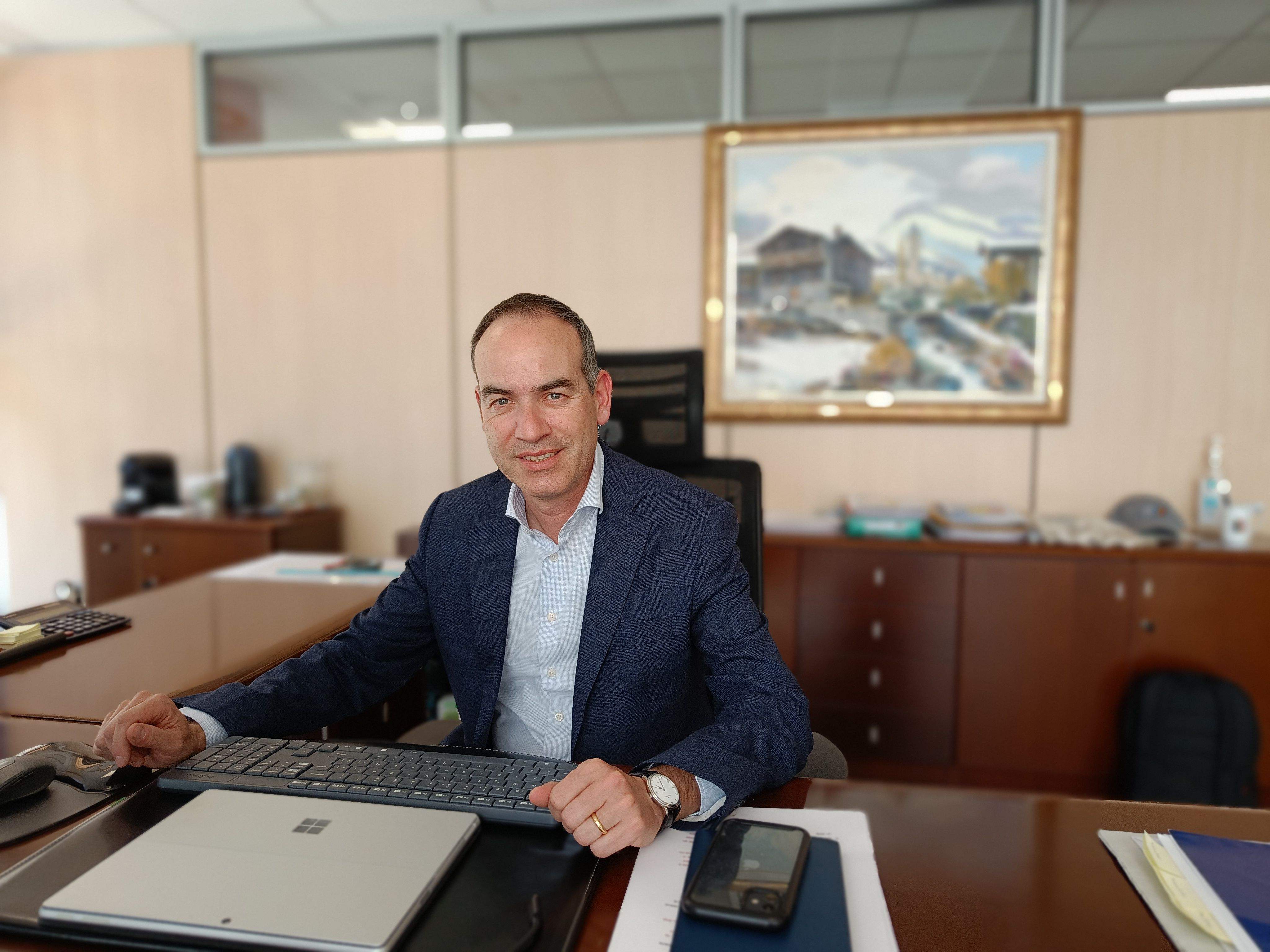 El cònsol major de Canillo, Jordi Alcobé.