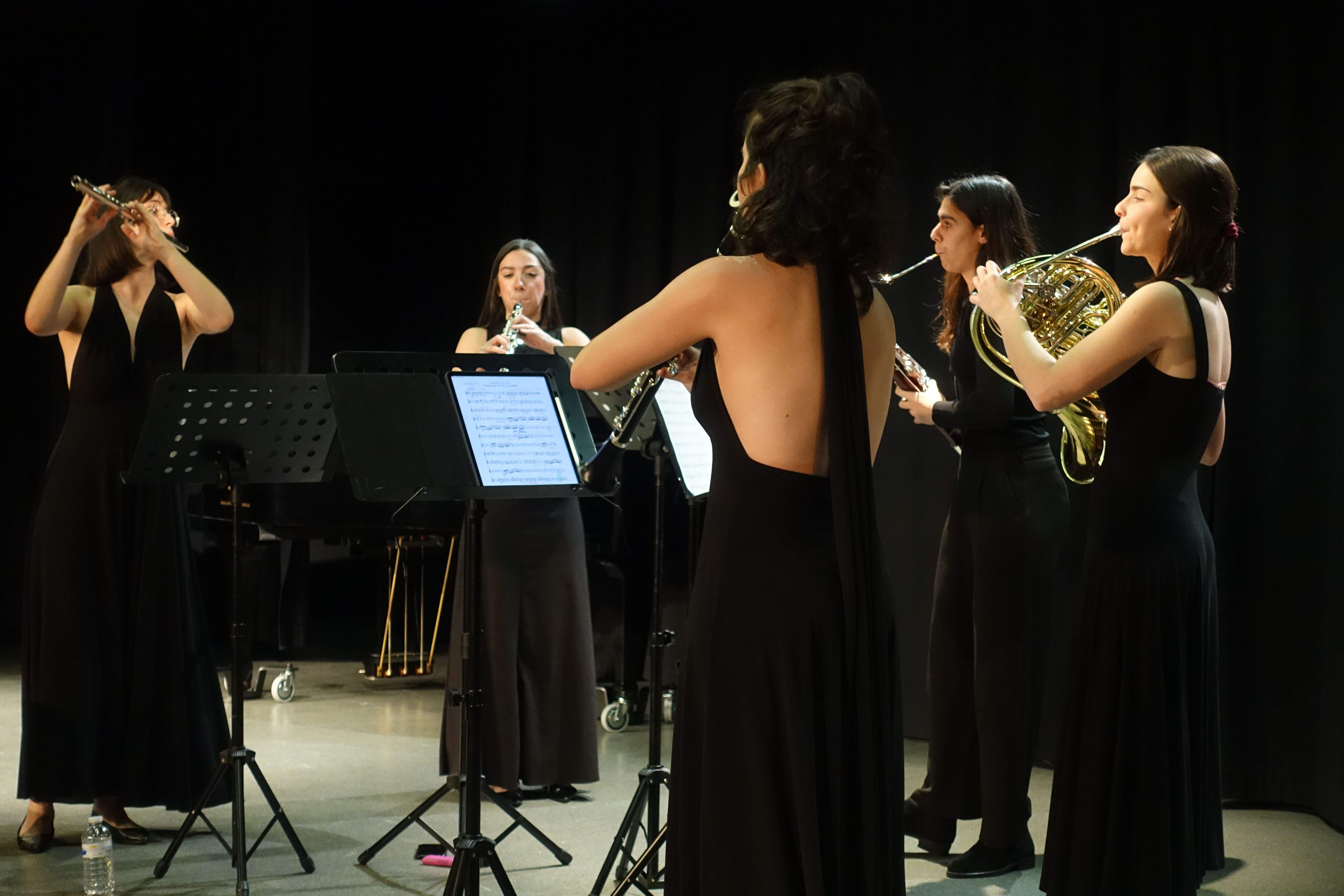 El quintet Casiopea, de categoria avançada. El quintet Casiopea, de categoria avançada.