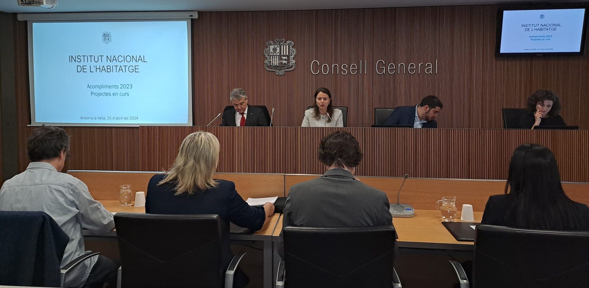 Pla ha comparegut davant la comissió d'Economia del Consell General.