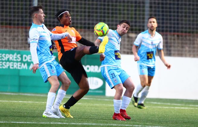 Partit molt disputat el que va enfrontar al Pas de la Casa amb l'Inter Escaldes.