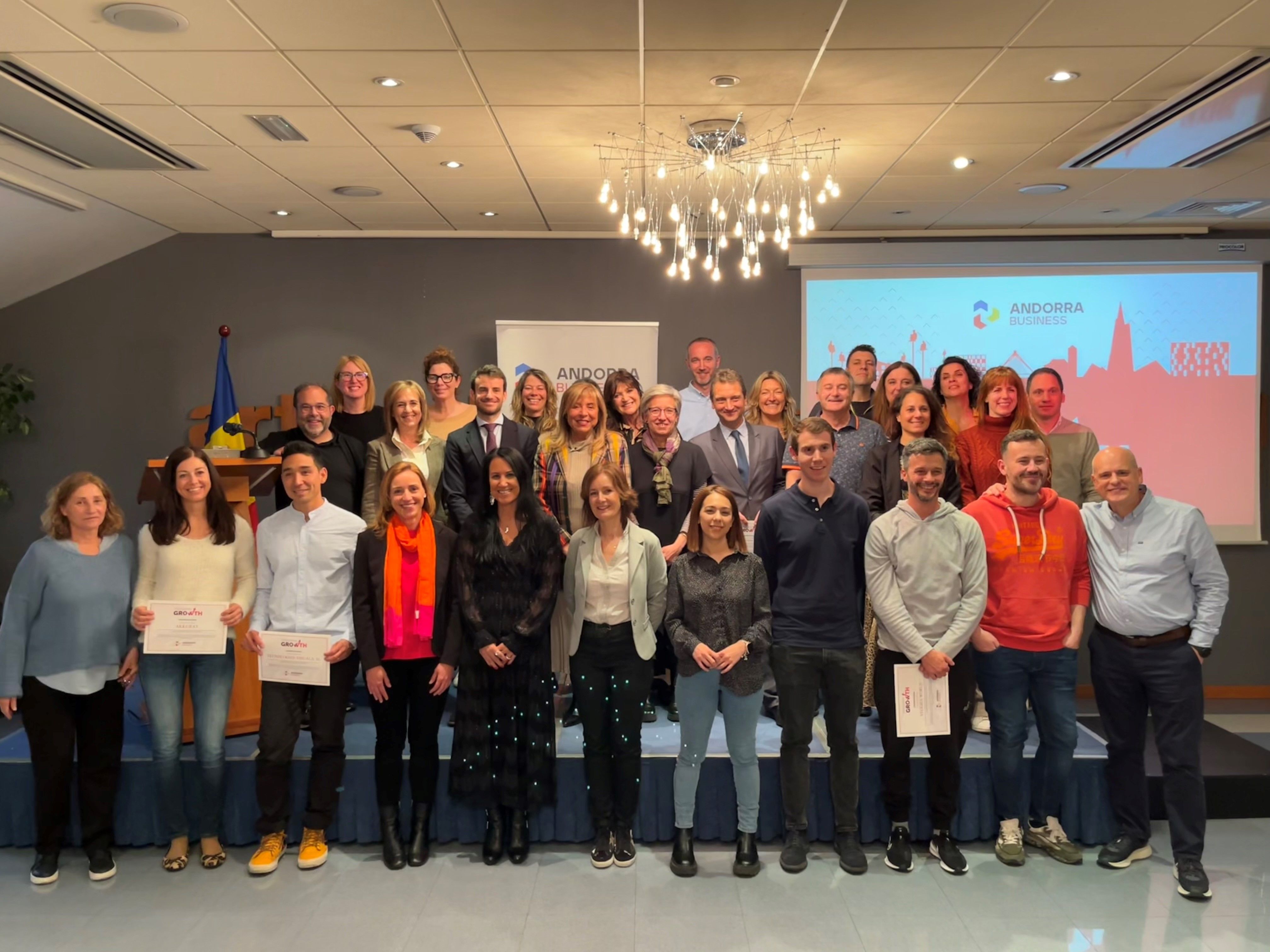 Clausura de la quarta edició del programa de creixement empresarial d’Andorra Business