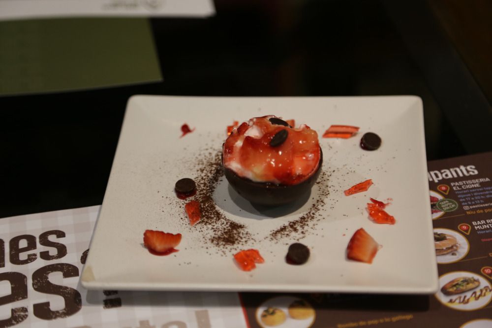 Una de les tapes que s'han preparat.