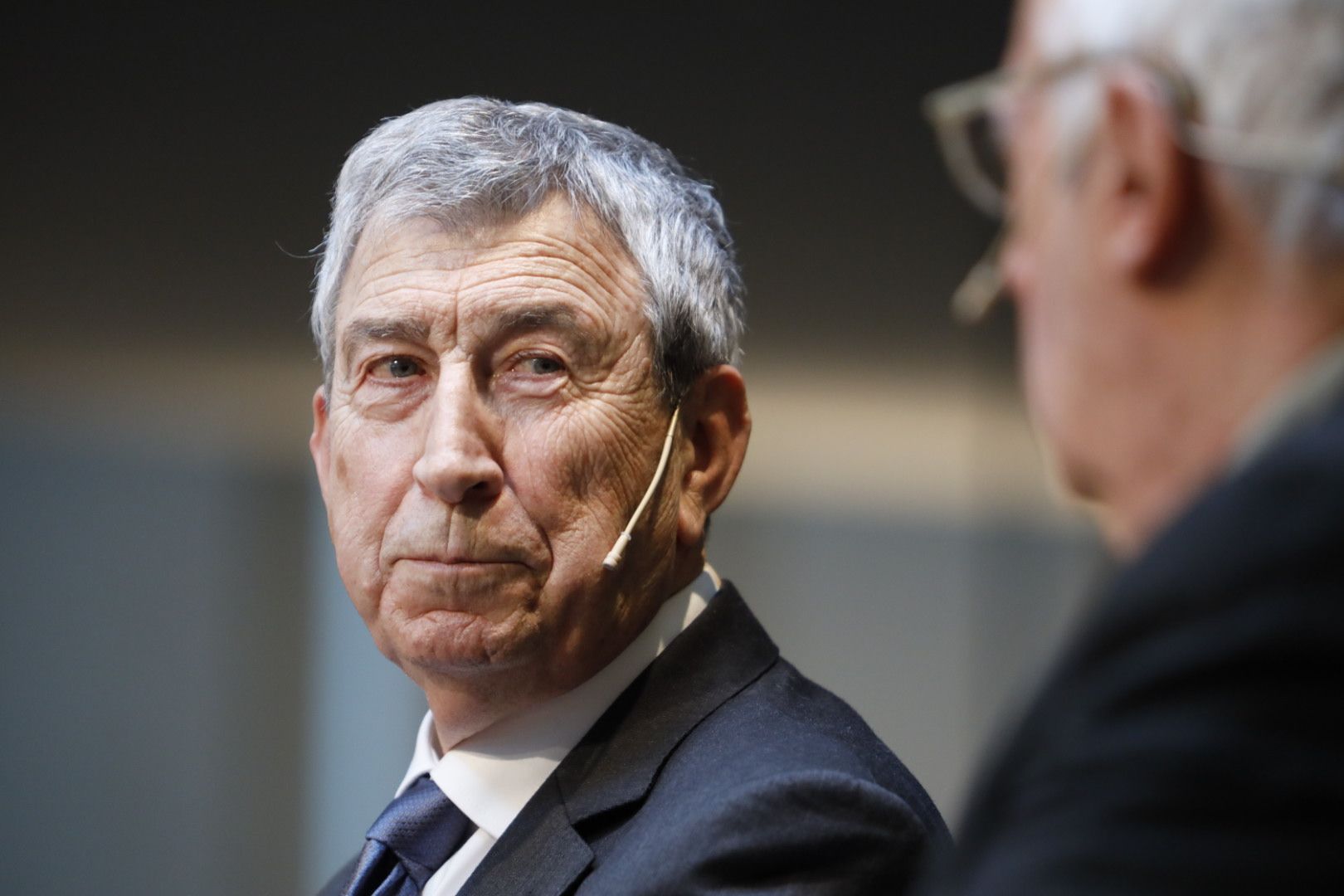 Albert Pintat durant l'acte. Albert Pintat durant l'acte.