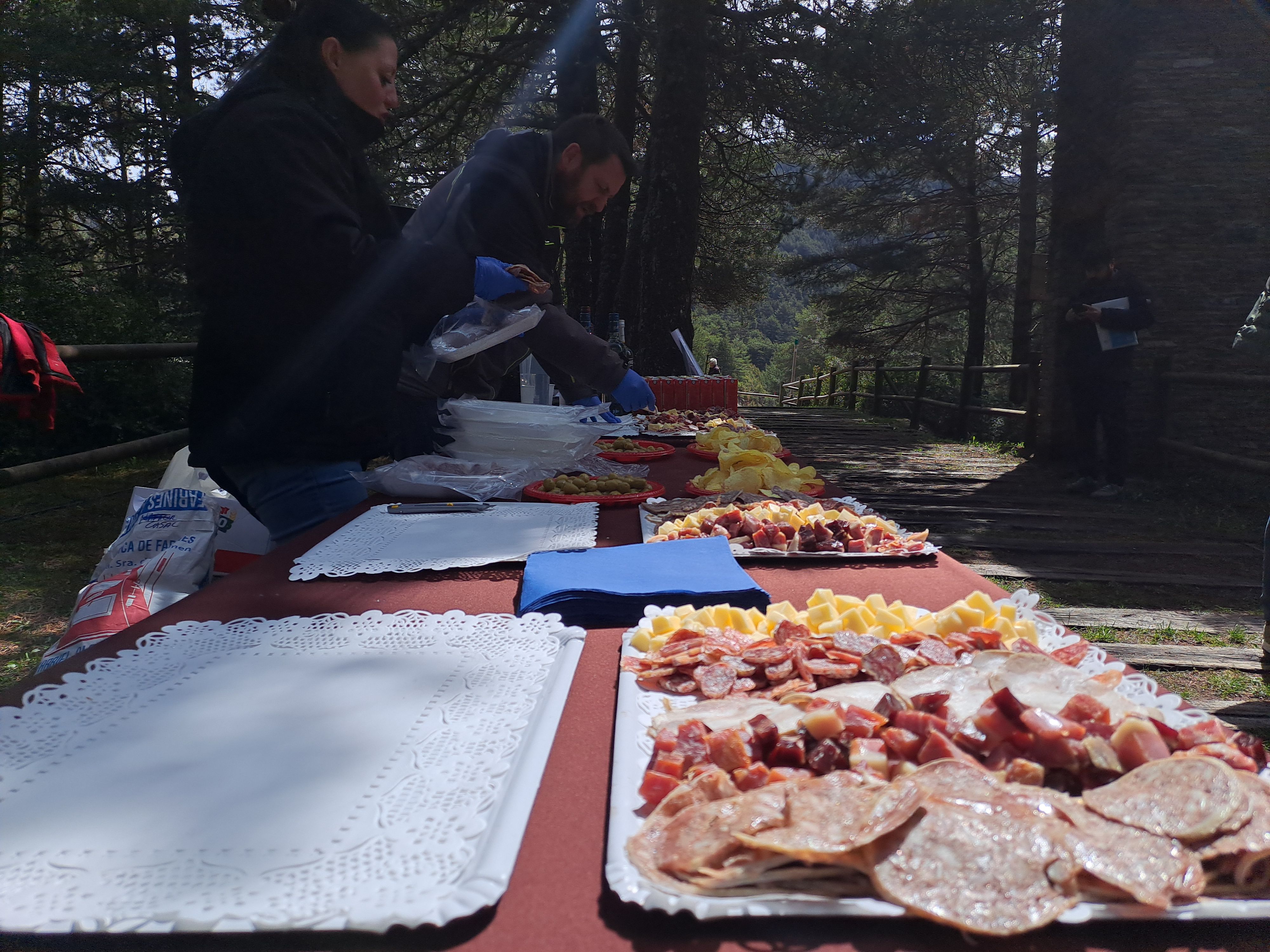 L'aperitiu preparat. L'aperitiu preparat.