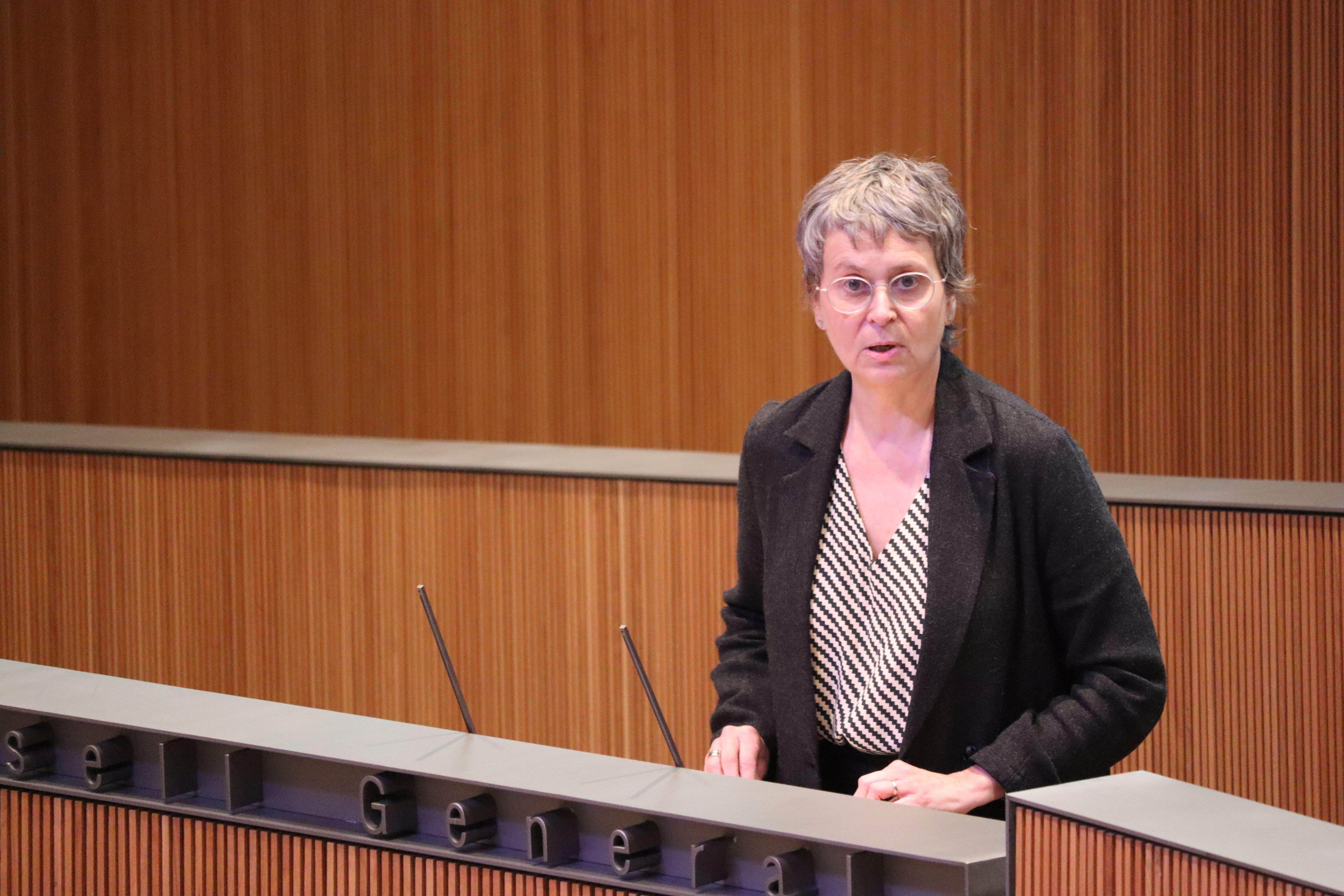 La consellera general Susanna Vela.