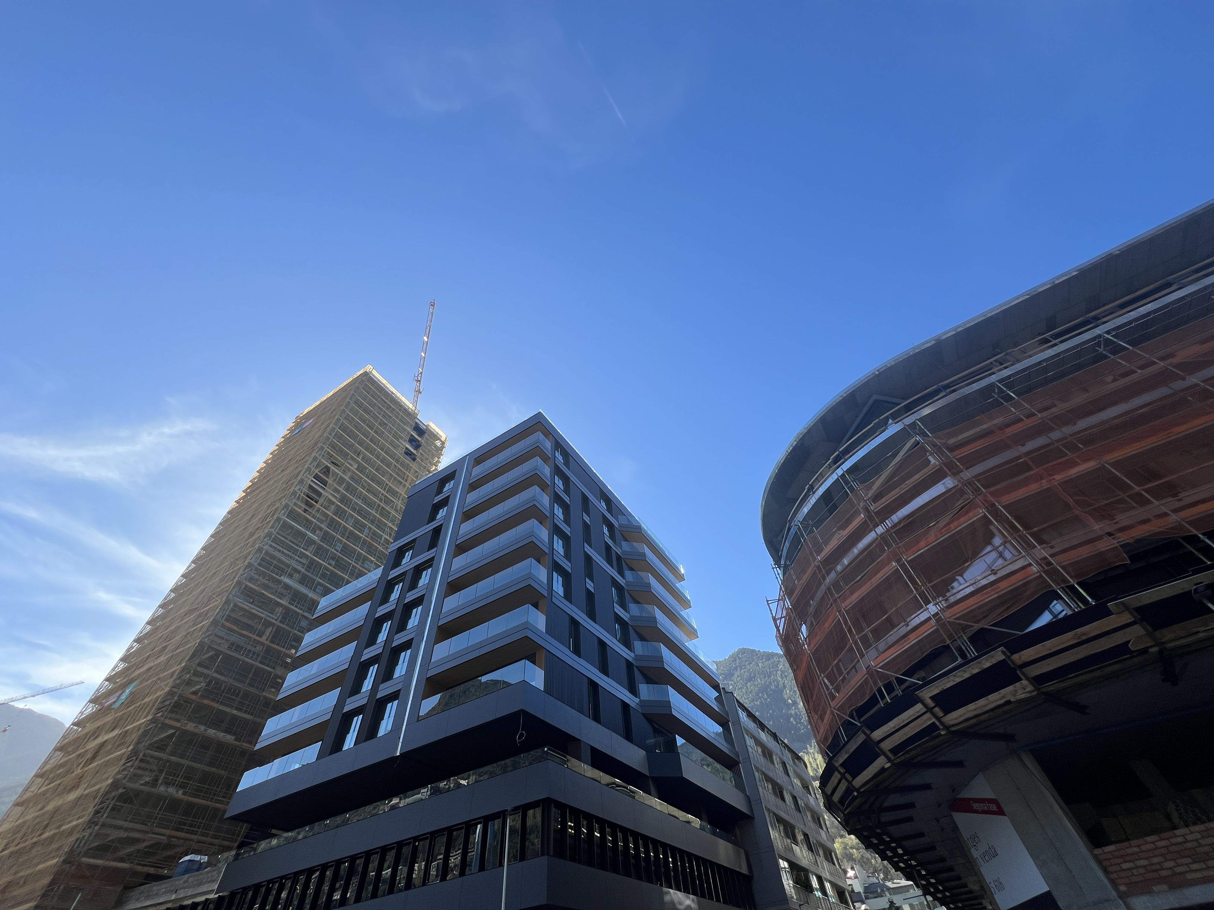 Una imatge d'algunes de les torres del Clot d'Emprivat.