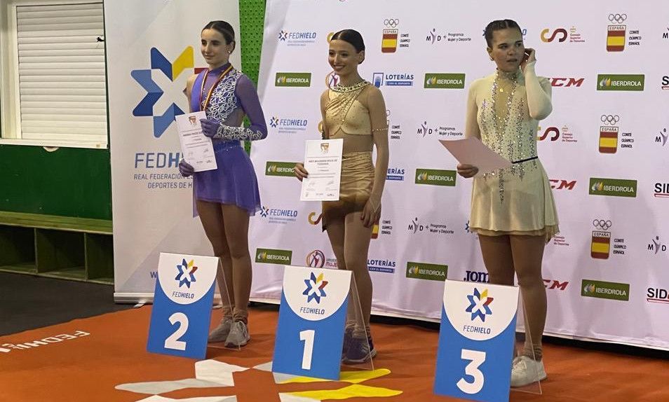 La patinadora Andrea Pazos Guerra assoleix un segon lloc al campionat d’Espanya celebrat a Madrid en categoria júnior A.