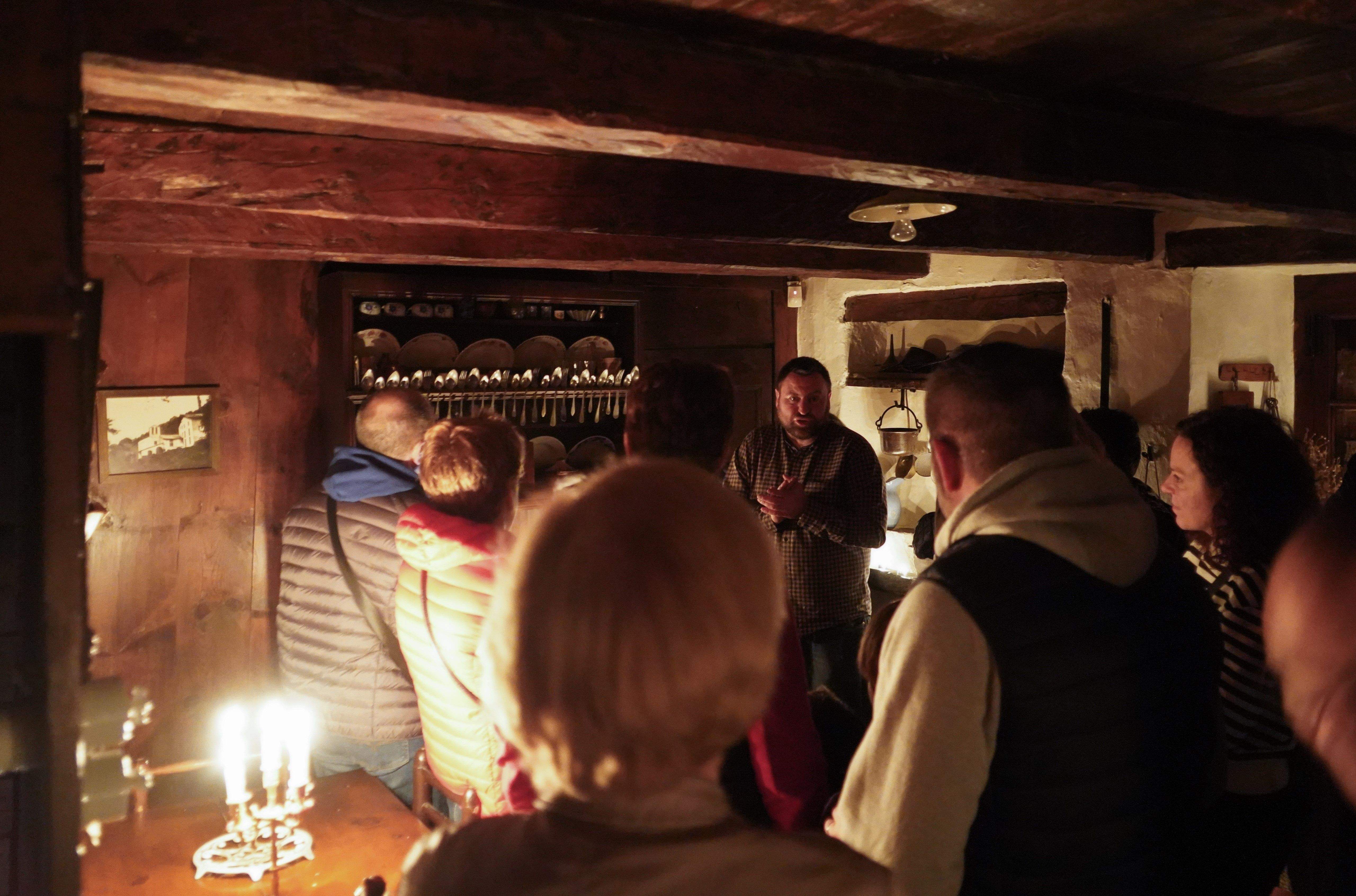 Una de les visites guiades a Casa Cristo.