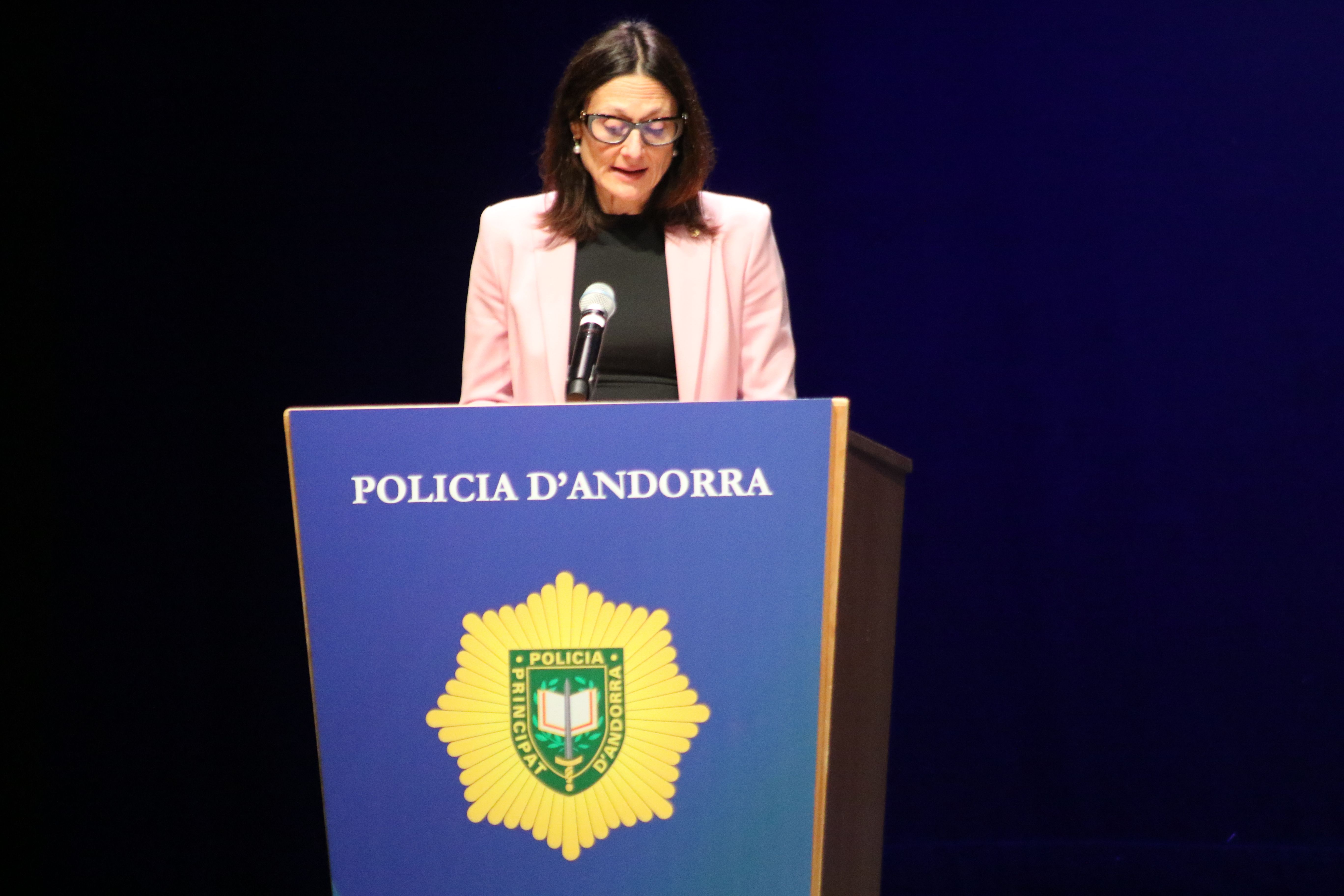 Discurs de la ministra Ester Molné. Discurs de la ministra Ester Molné.