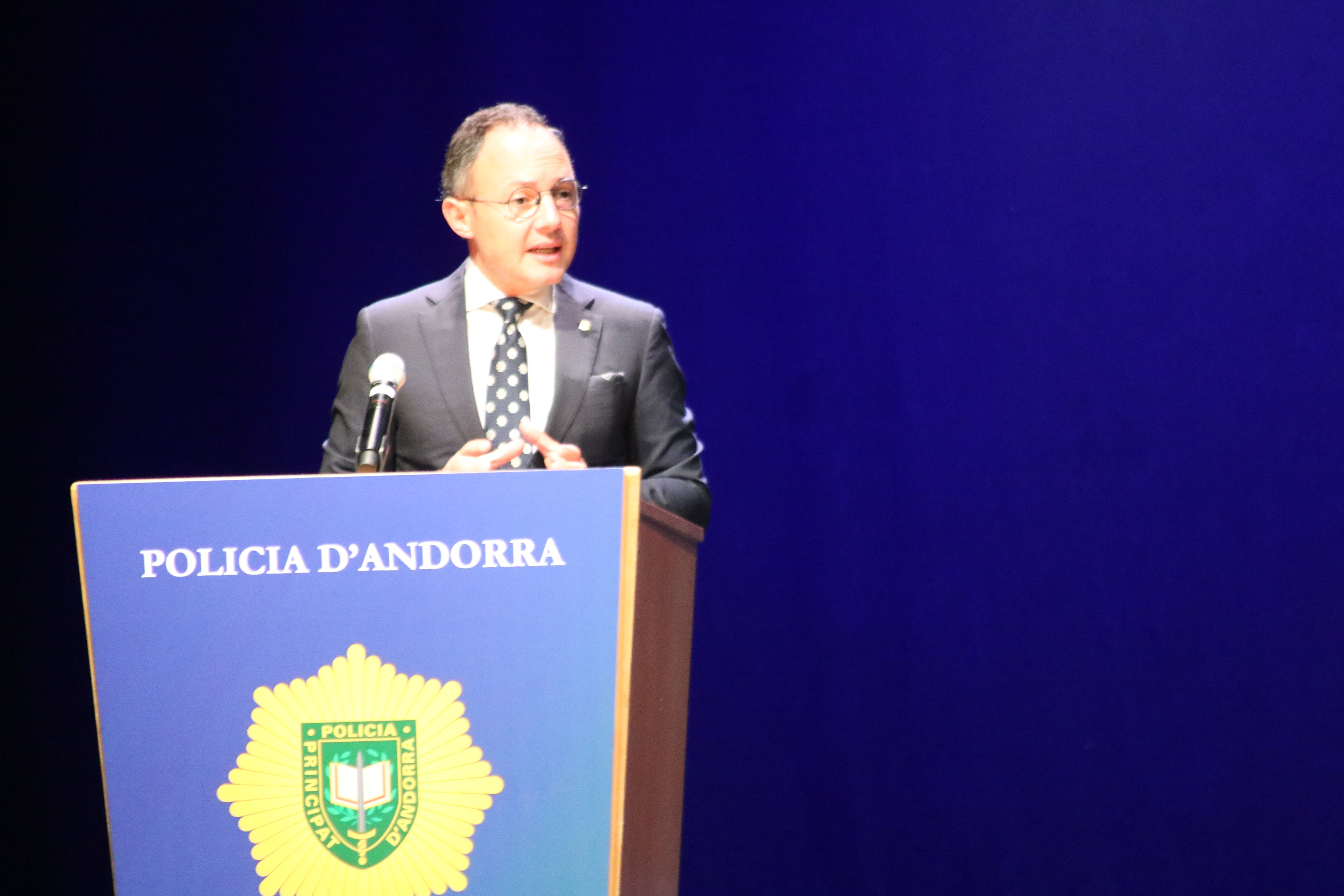 Parlament del cap de Govern, Xavier Espot. Parlament del cap de Govern, Xavier Espot.