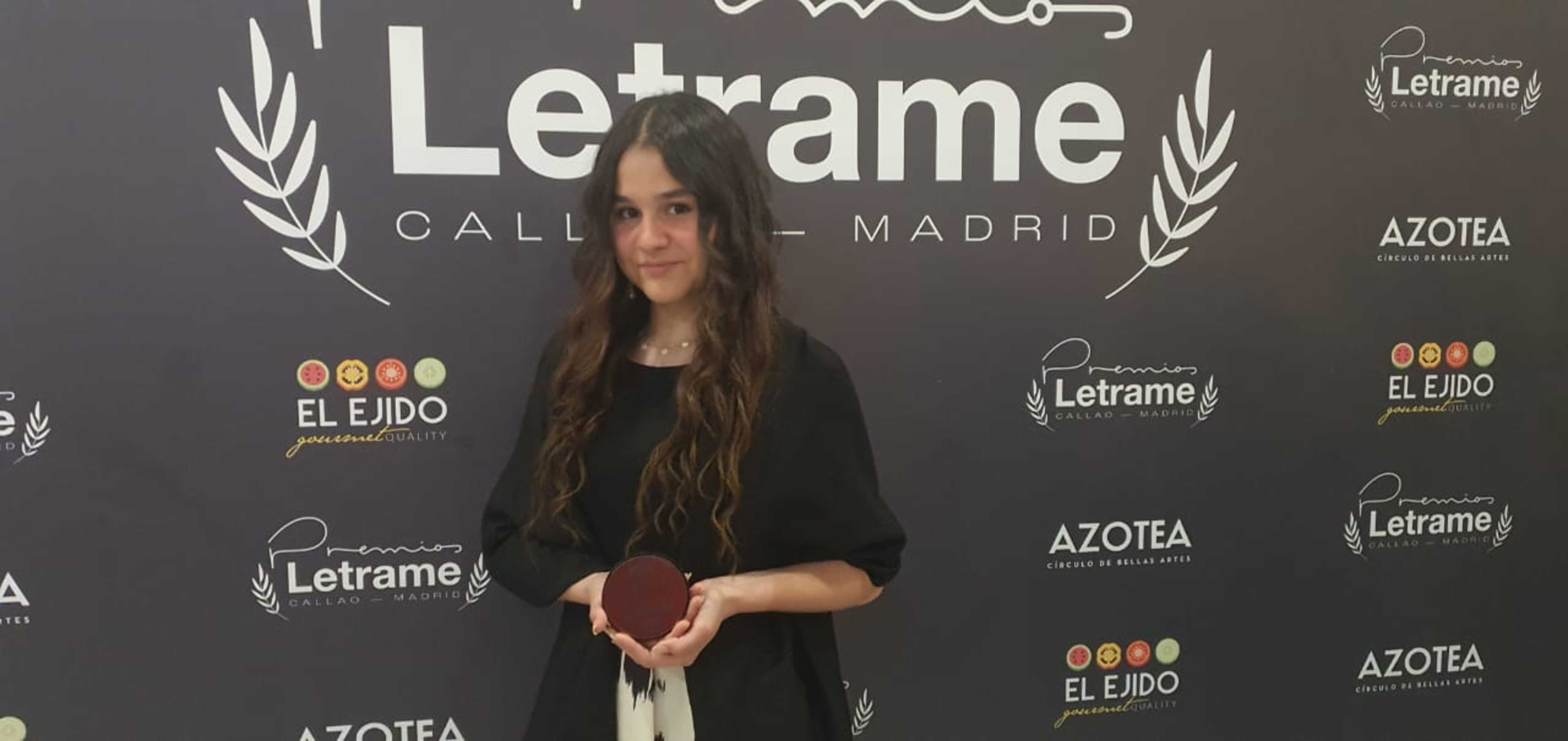 Naiara Crespo Drets al 'photocall'.