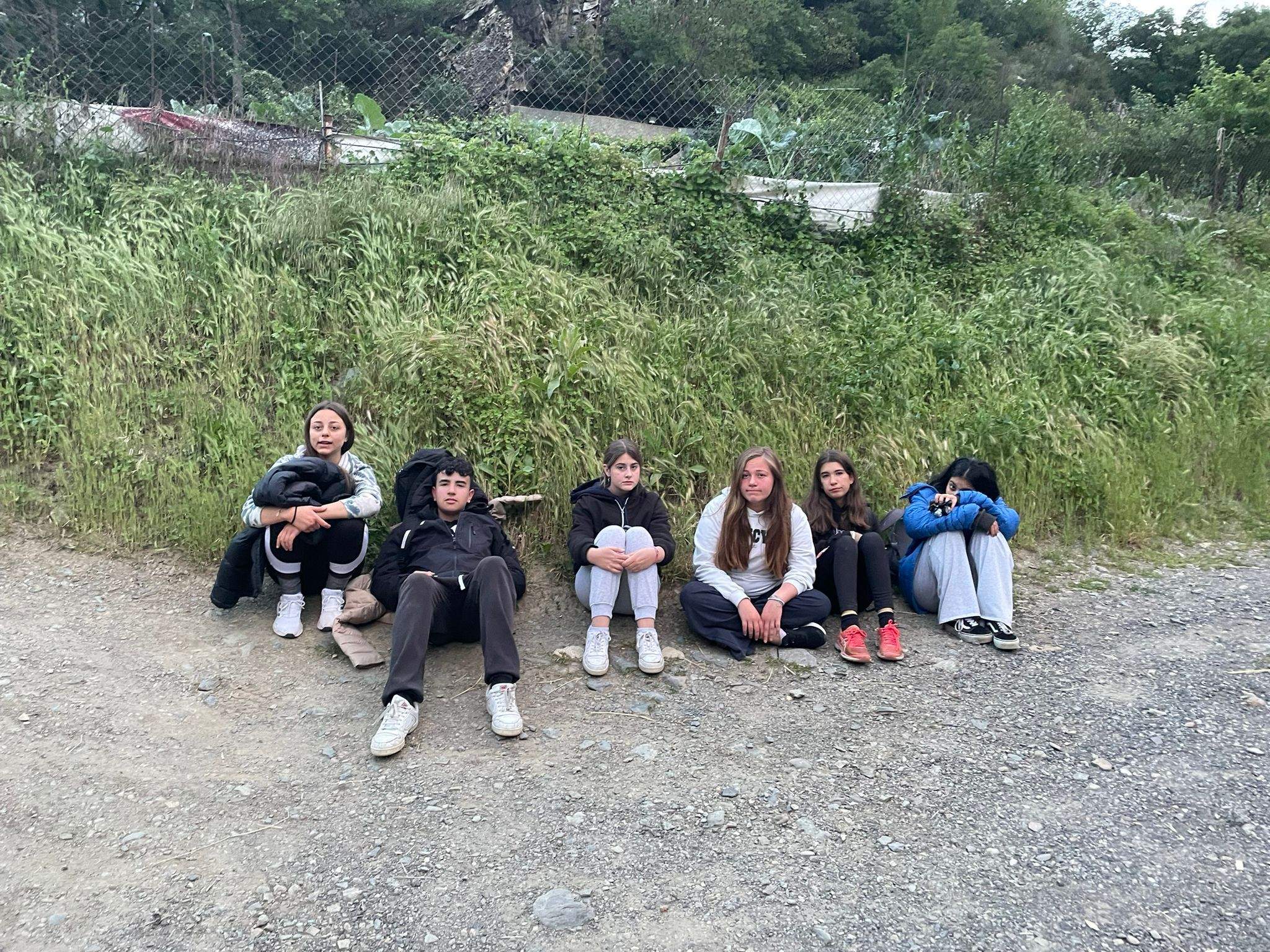 Un moment de l'inici de la caminada. Un moment de l'inici de la caminada.