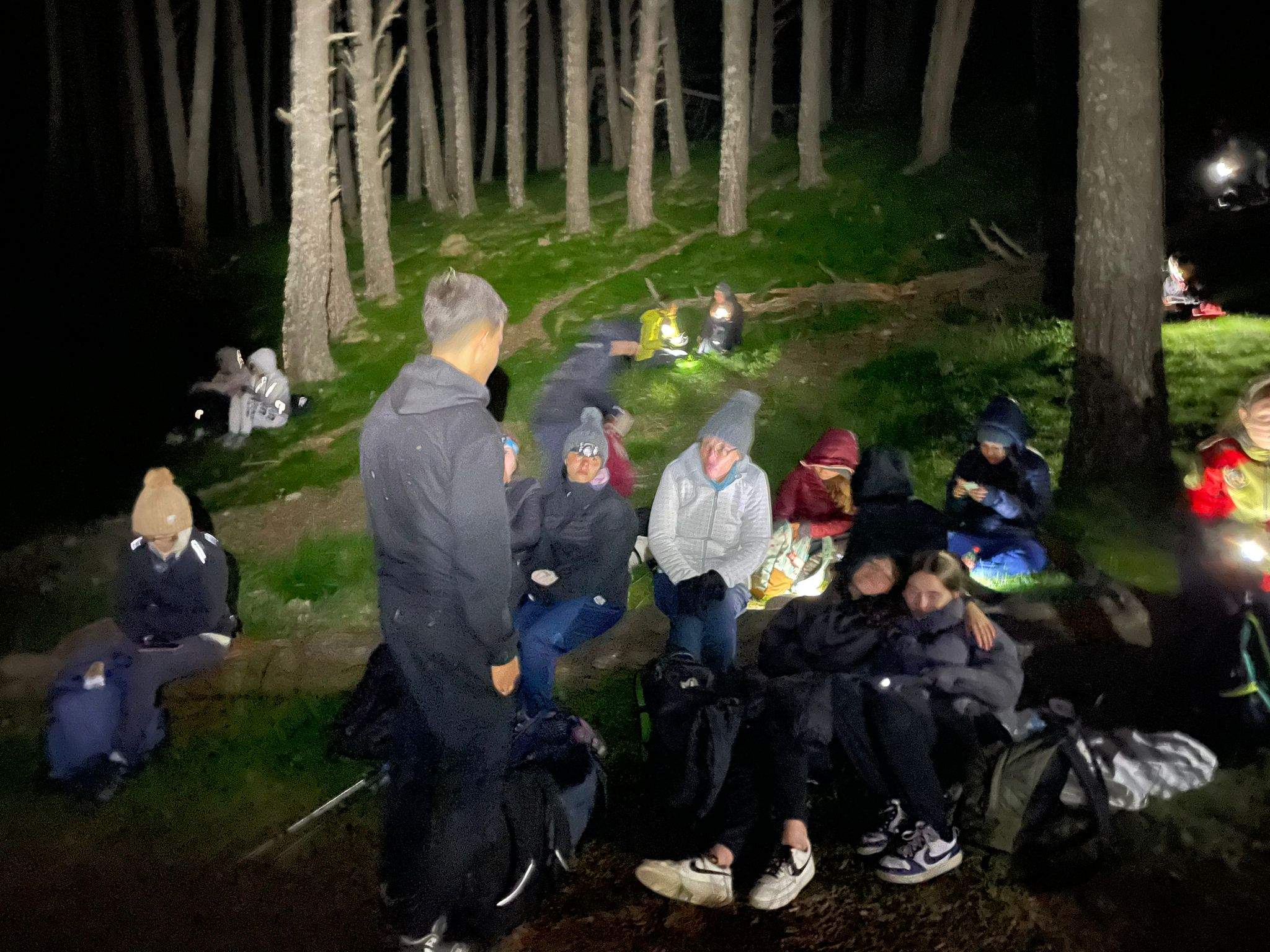 Un moment de descans enmig de la muntanya. Un moment de descans enmig de la muntanya.