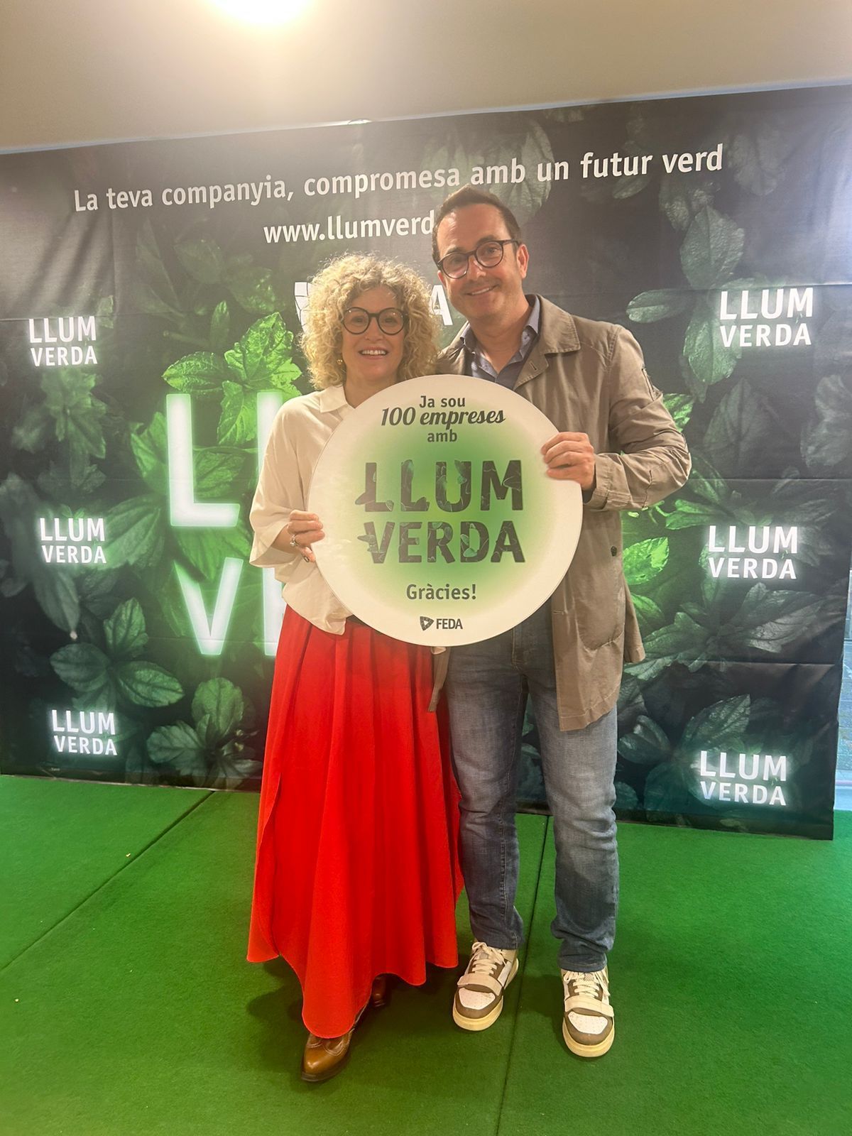 Els directius de LOCUB SA van rebre el guardó en un acte organitzat per FEDA.