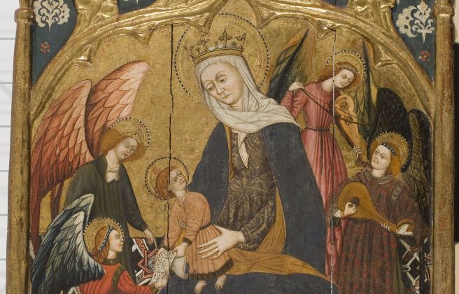 La Mare de Déu de l'església de Santa Eulàlia.