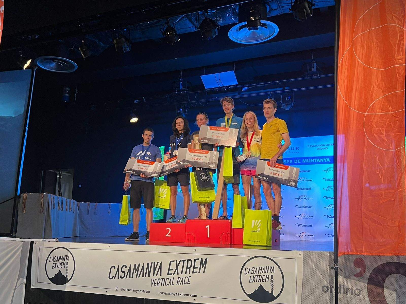 Tots els participants que han fet podi.