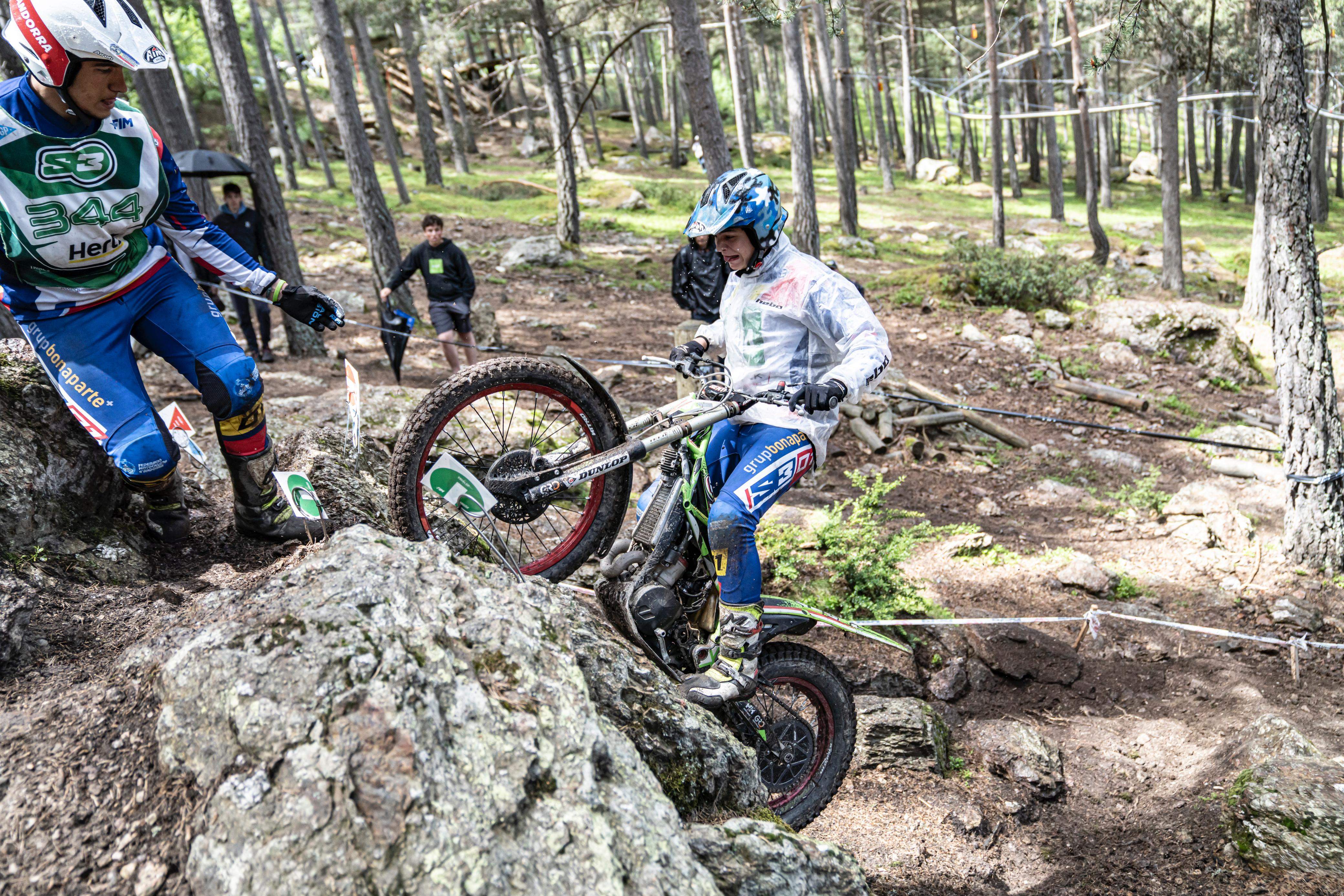 Edgar Garcia en acció.