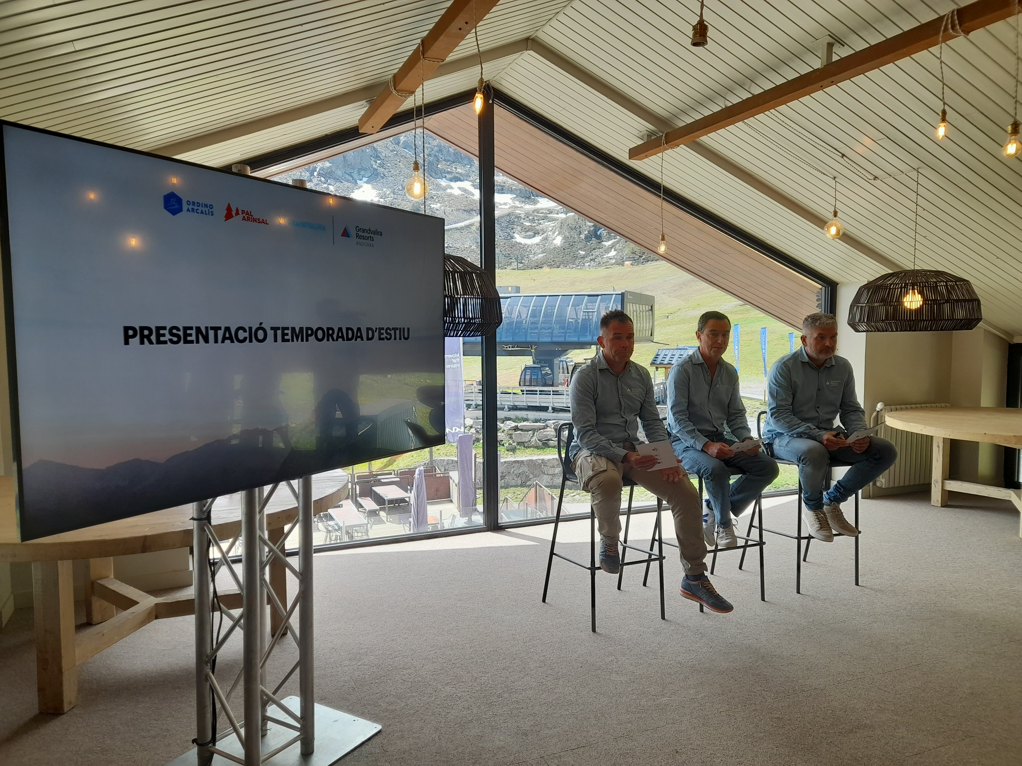 Josep Marticella, Juan Ramon Moreno i Israel Ramonet.