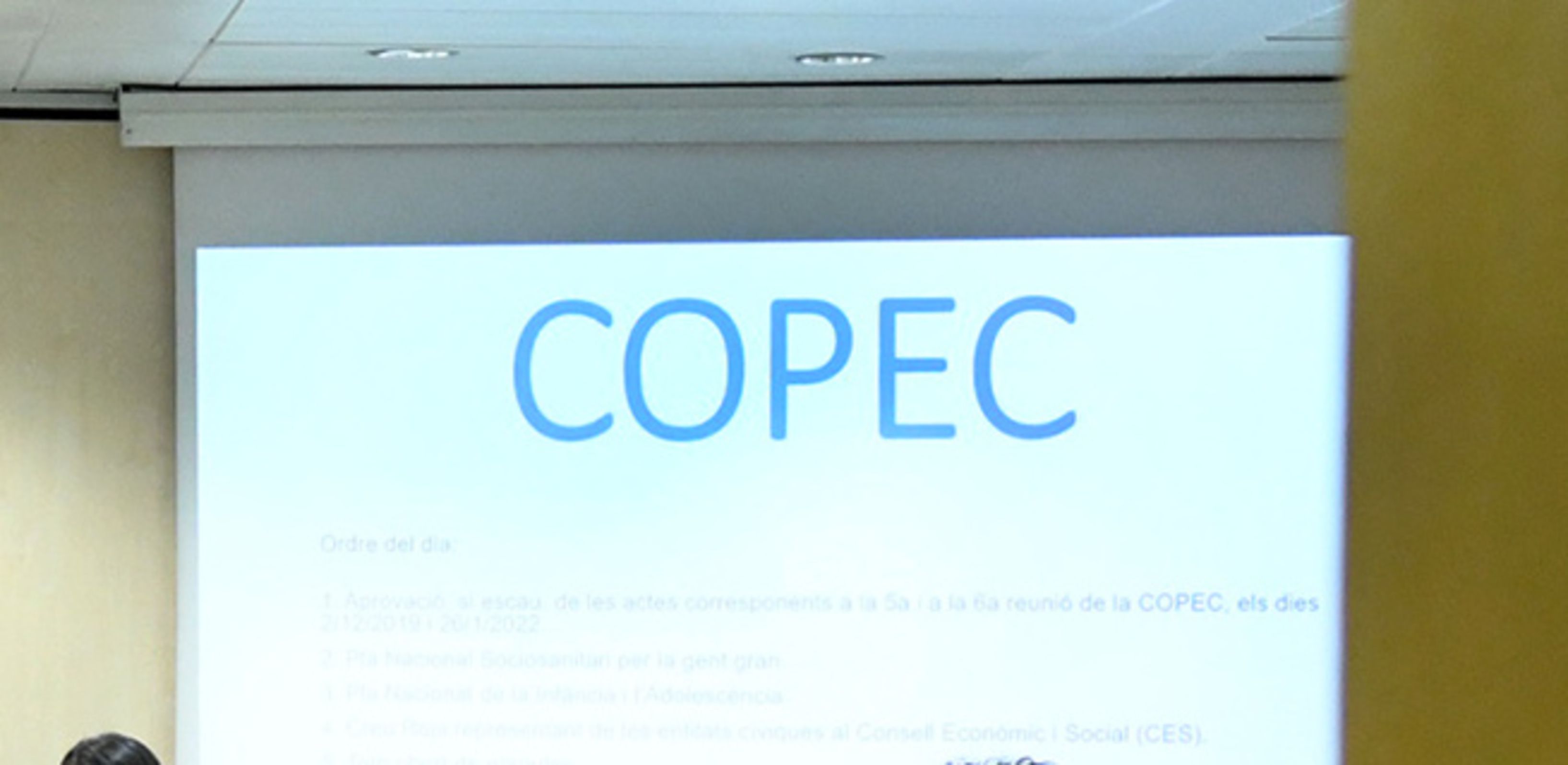 La reunió de la COPEC es va celebrar aquest dilluns.