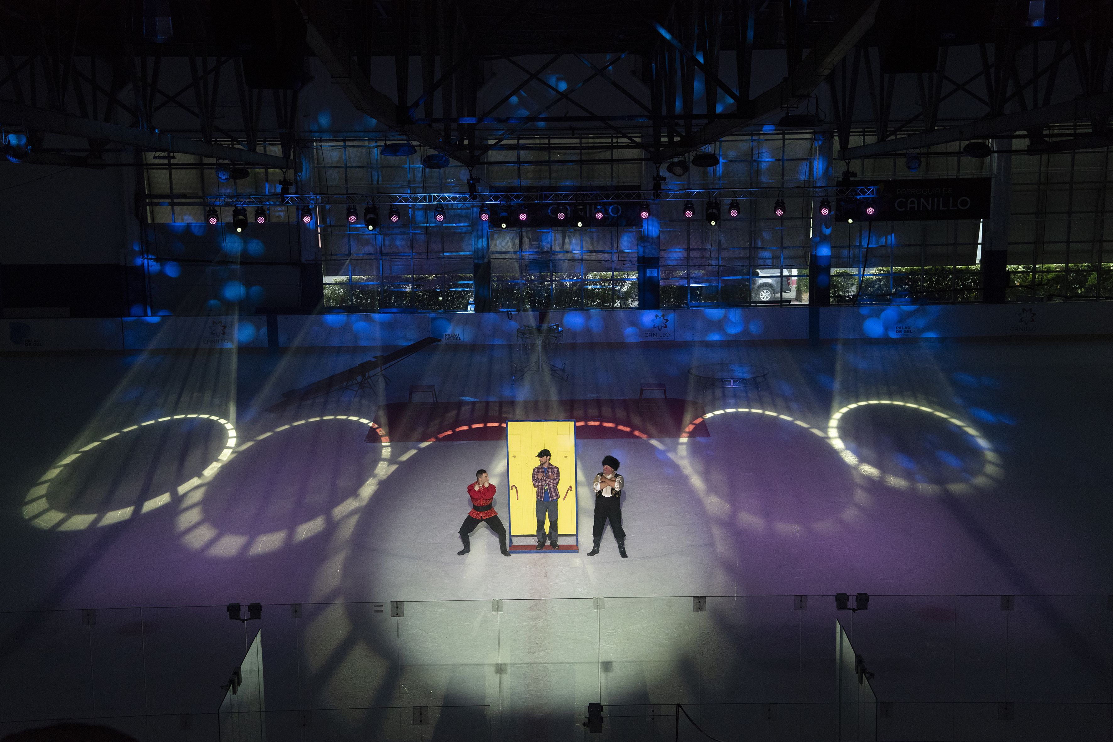 El ‘Circ Alegria On Ice’ ha actuat davant 1.500 espectadors. El ‘Circ Alegria On Ice’ ha actuat davant 1.500 espectadors.