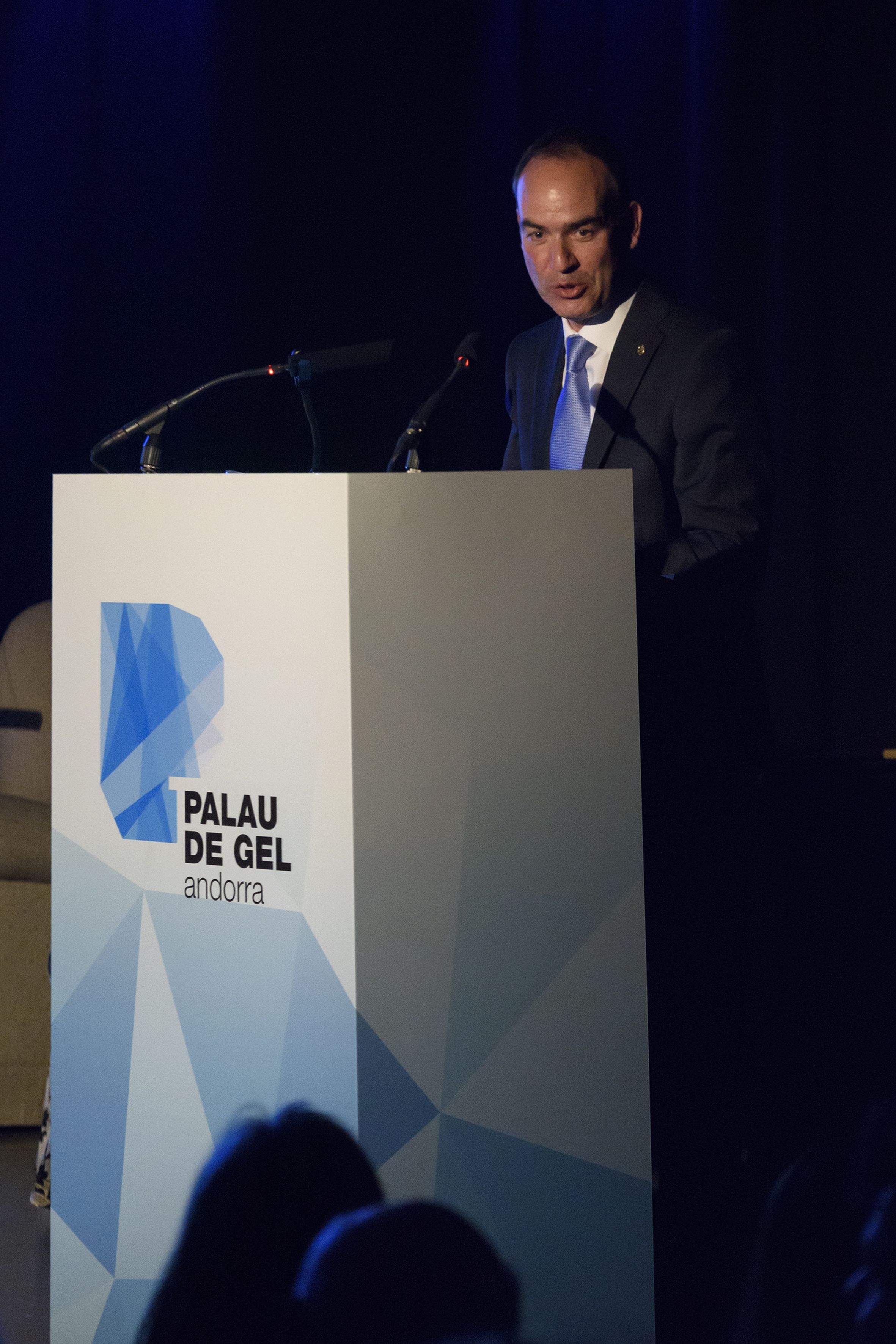 El cònsol major de Canillo, Jordi Alcobé.