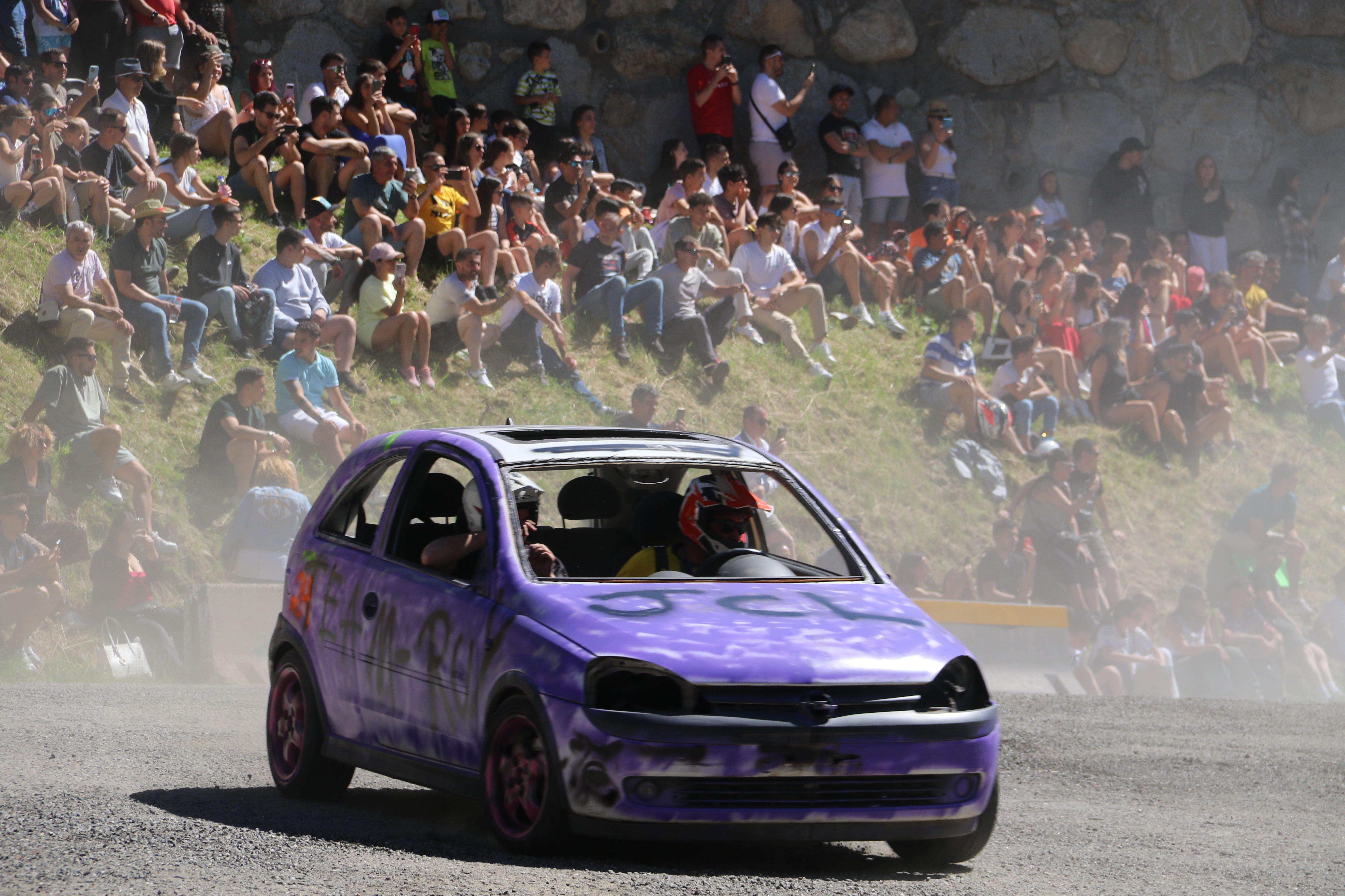 Els cotxes protagonistes del 'Car crash'.