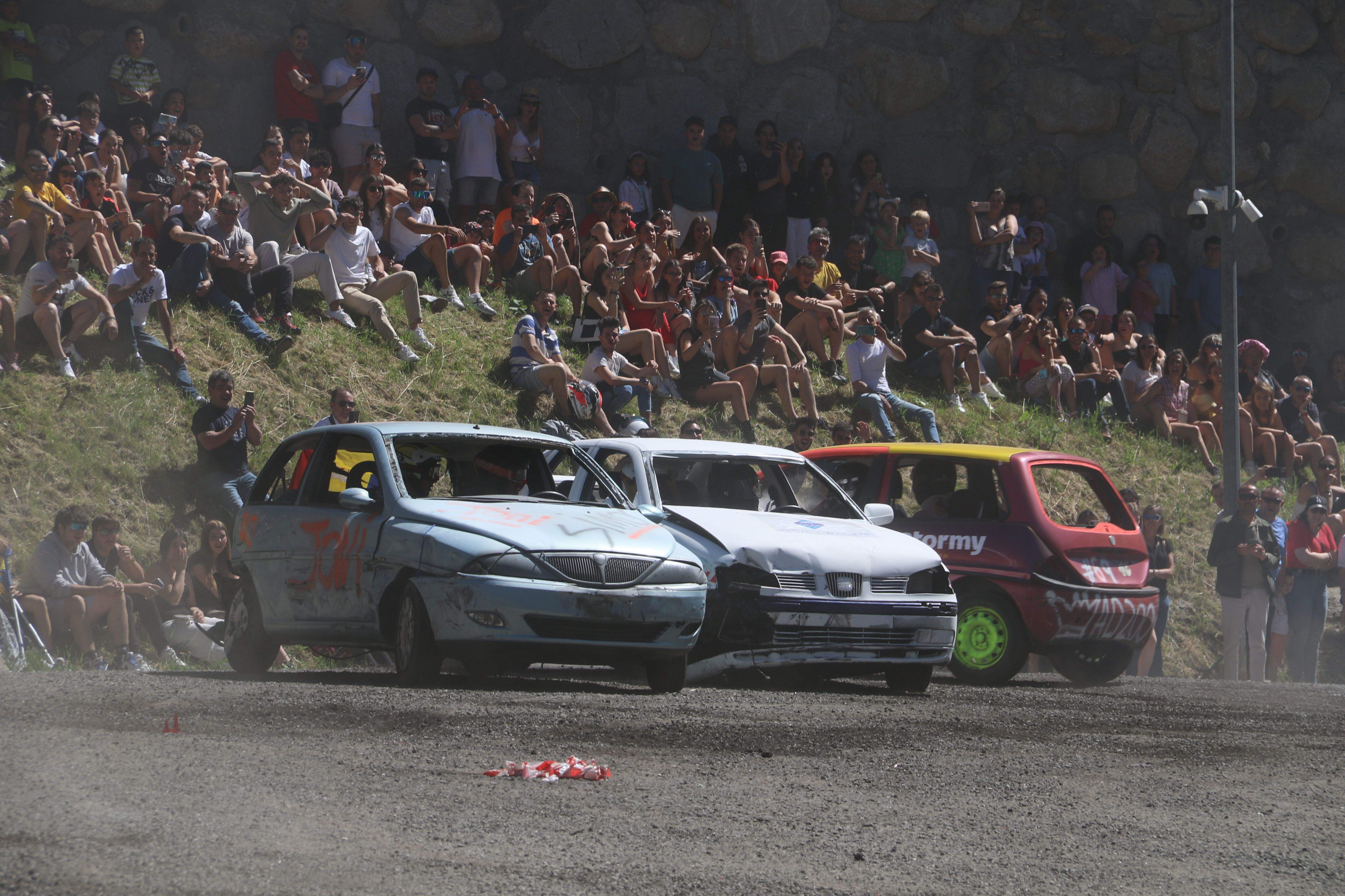 Els cotxes en plena efervescència.