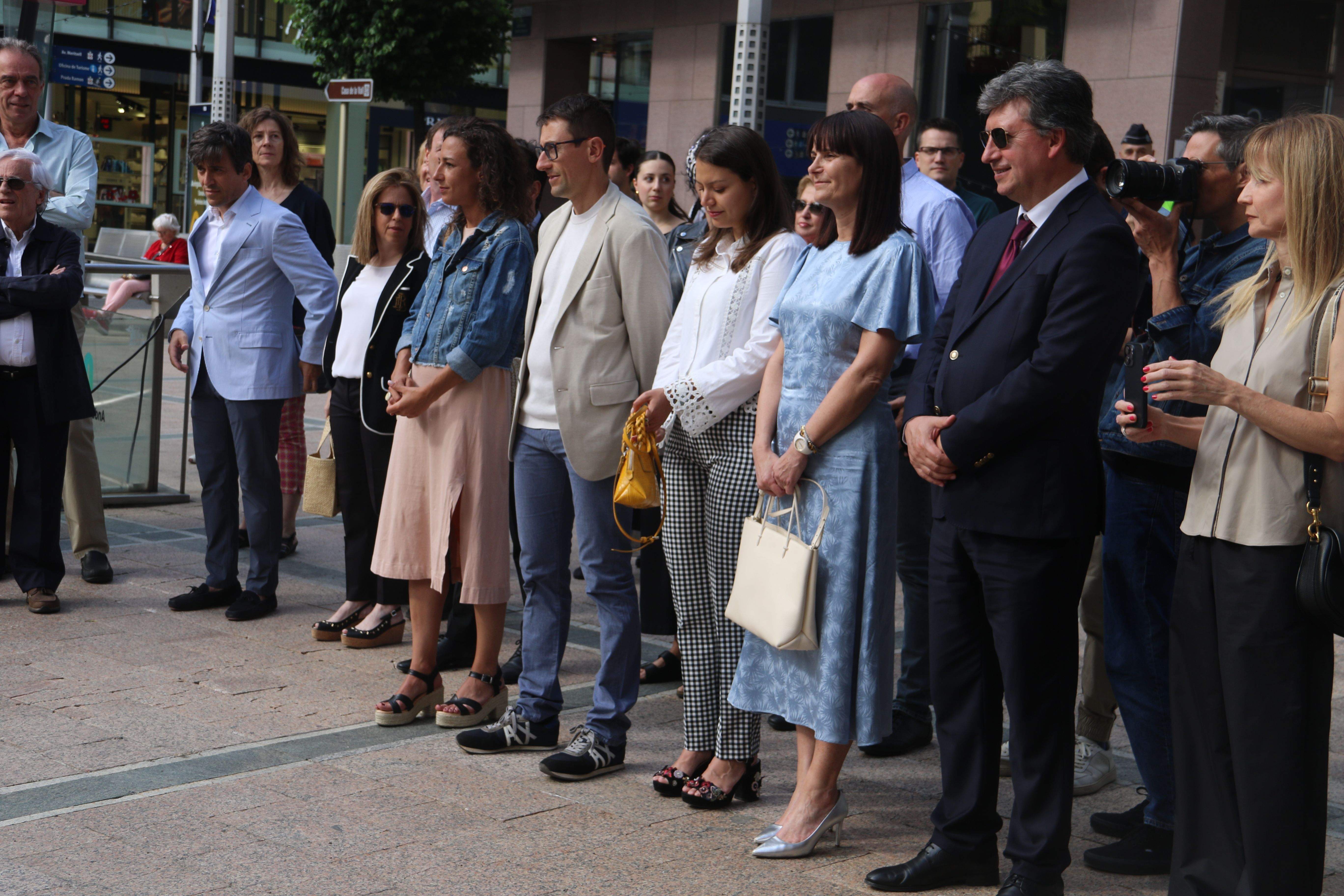 Alguns dels assistents a l'acte. Alguns dels assistents a l'acte.