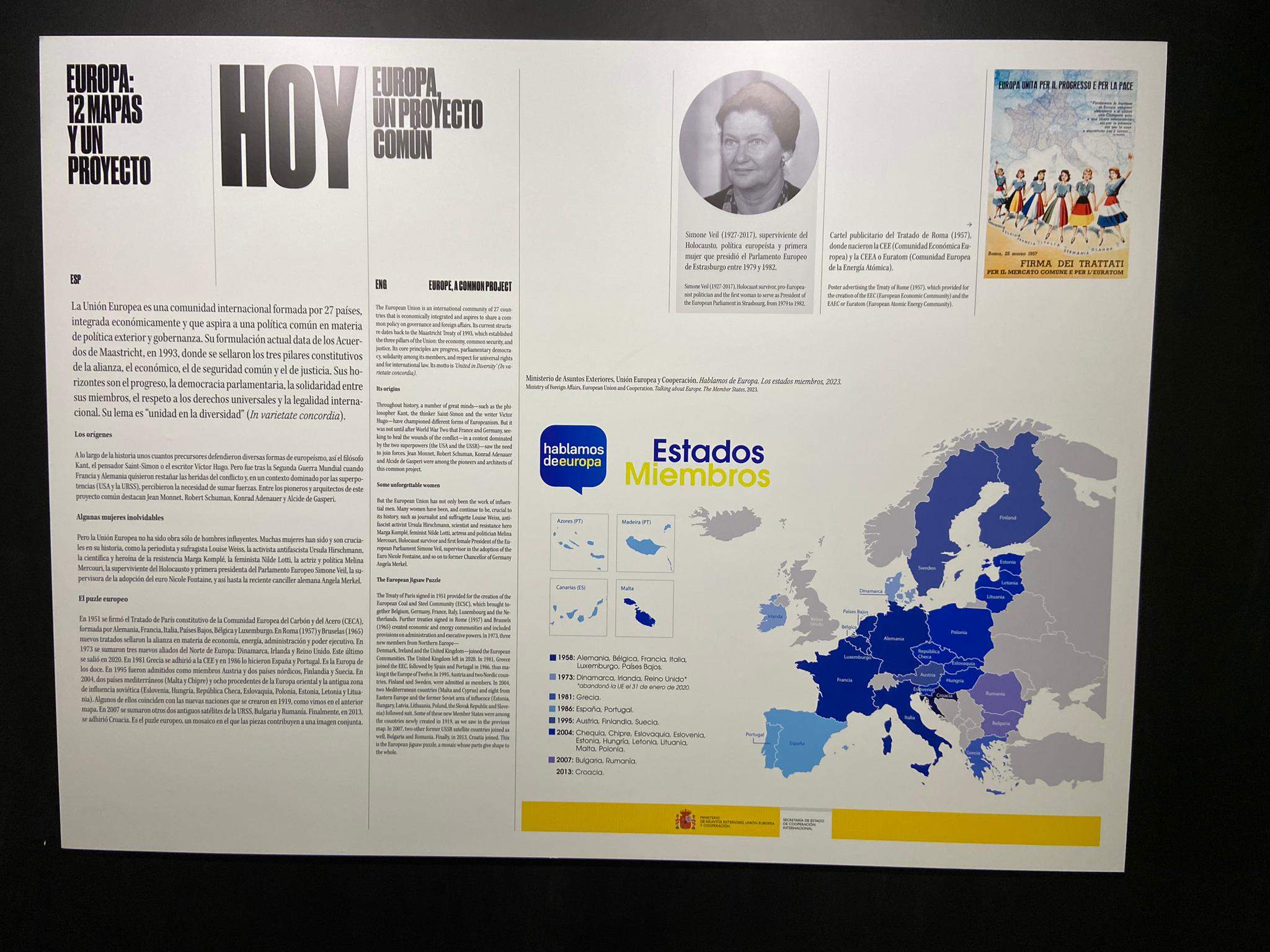 Mapa actual de la situació avui en dia a la UE. La portaveu del Sindicat, Rebeca Bonache.