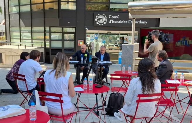 Un moment de la presentació del cicle. Un moment de la presentació del cicle.