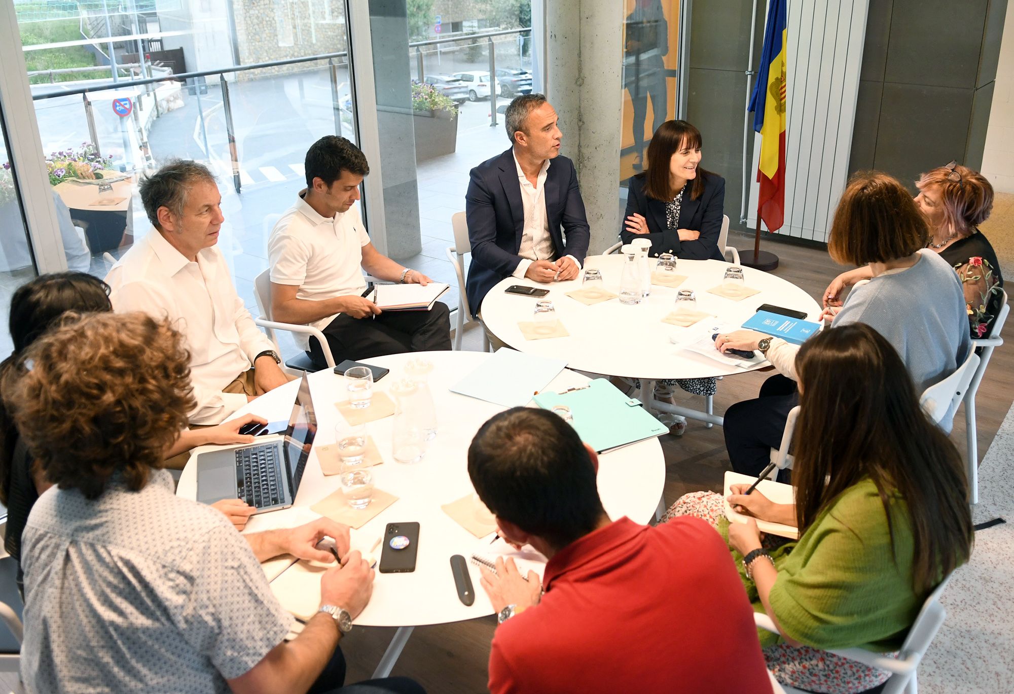 Reunió amb els representants del Consell d'Europa.