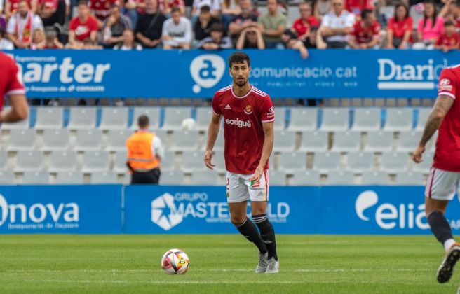 Pablo Trigueros, aquesta temporada vestint els colors del Nàstic de Tarragona.
