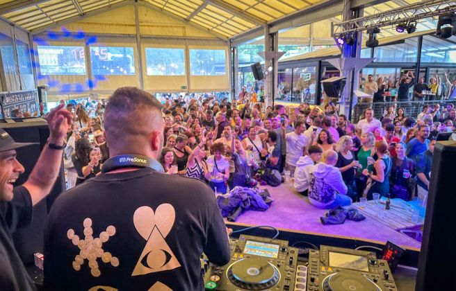 Molts assistents han acabat anant a locals d'oci de la zona del Tarter.